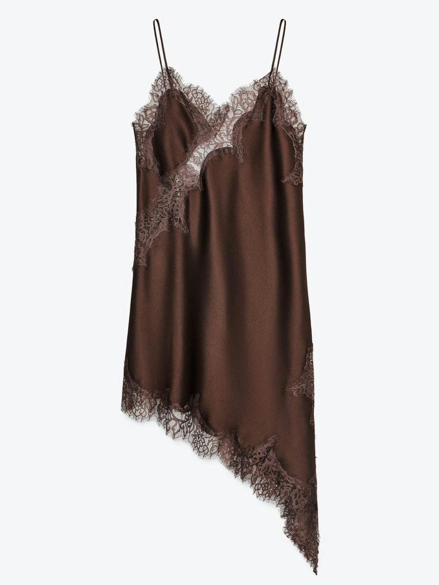 ZW Collection Asymmetric Lace Dress