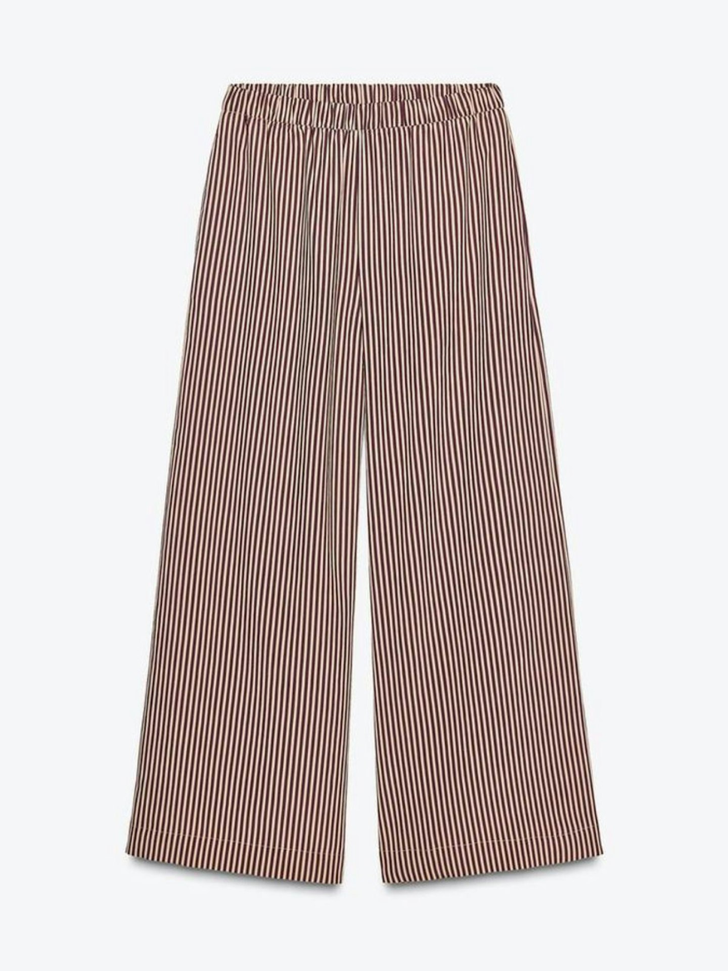 ZW Collection Striped Flowing Trousers