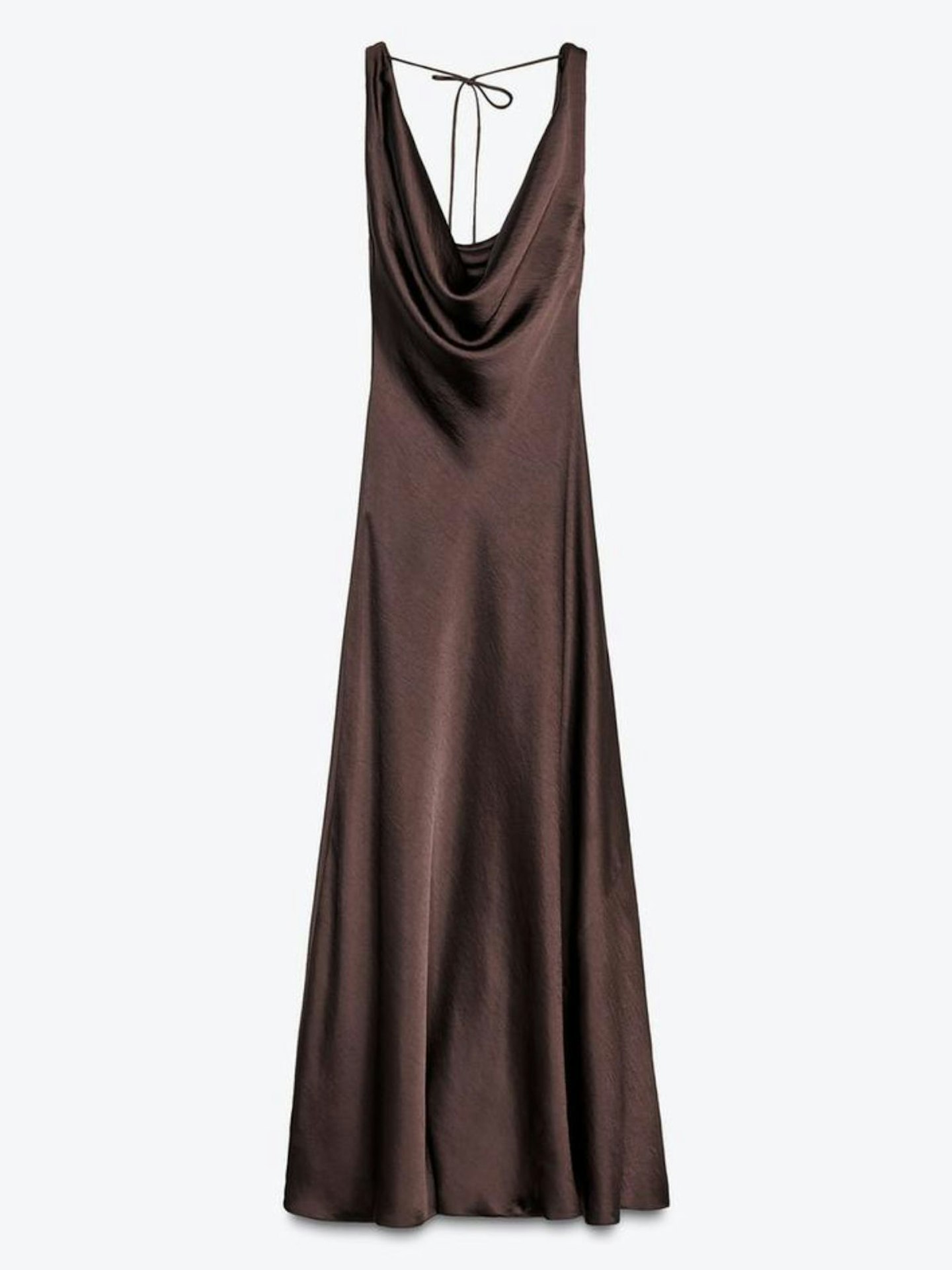 ZW Collection Long Satin Dress