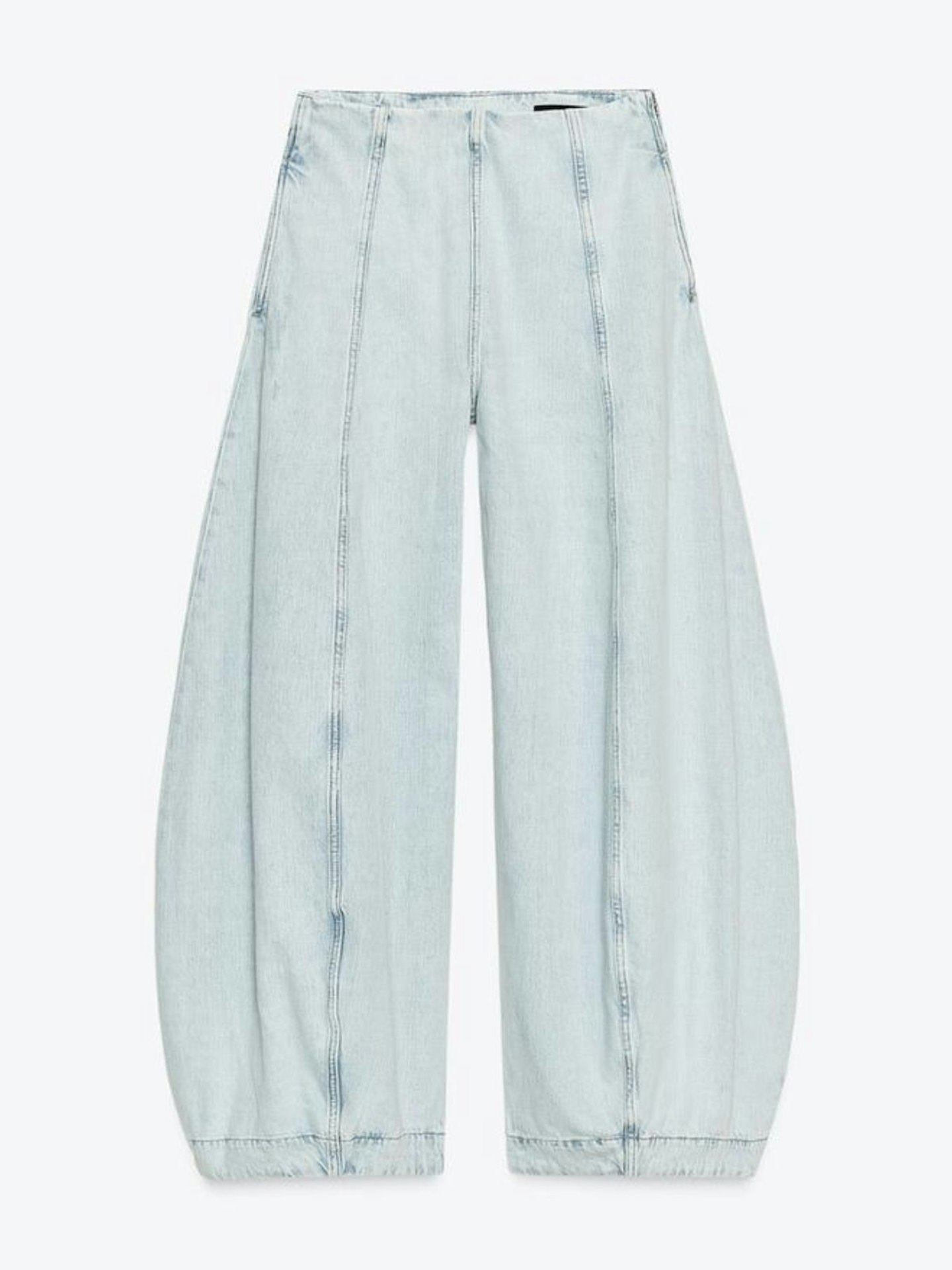 ZW Collection High-Waist Balloon Jeans