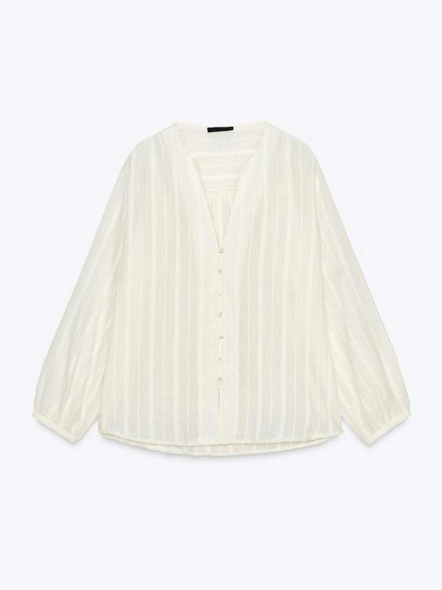 Rustic Striped Blouse