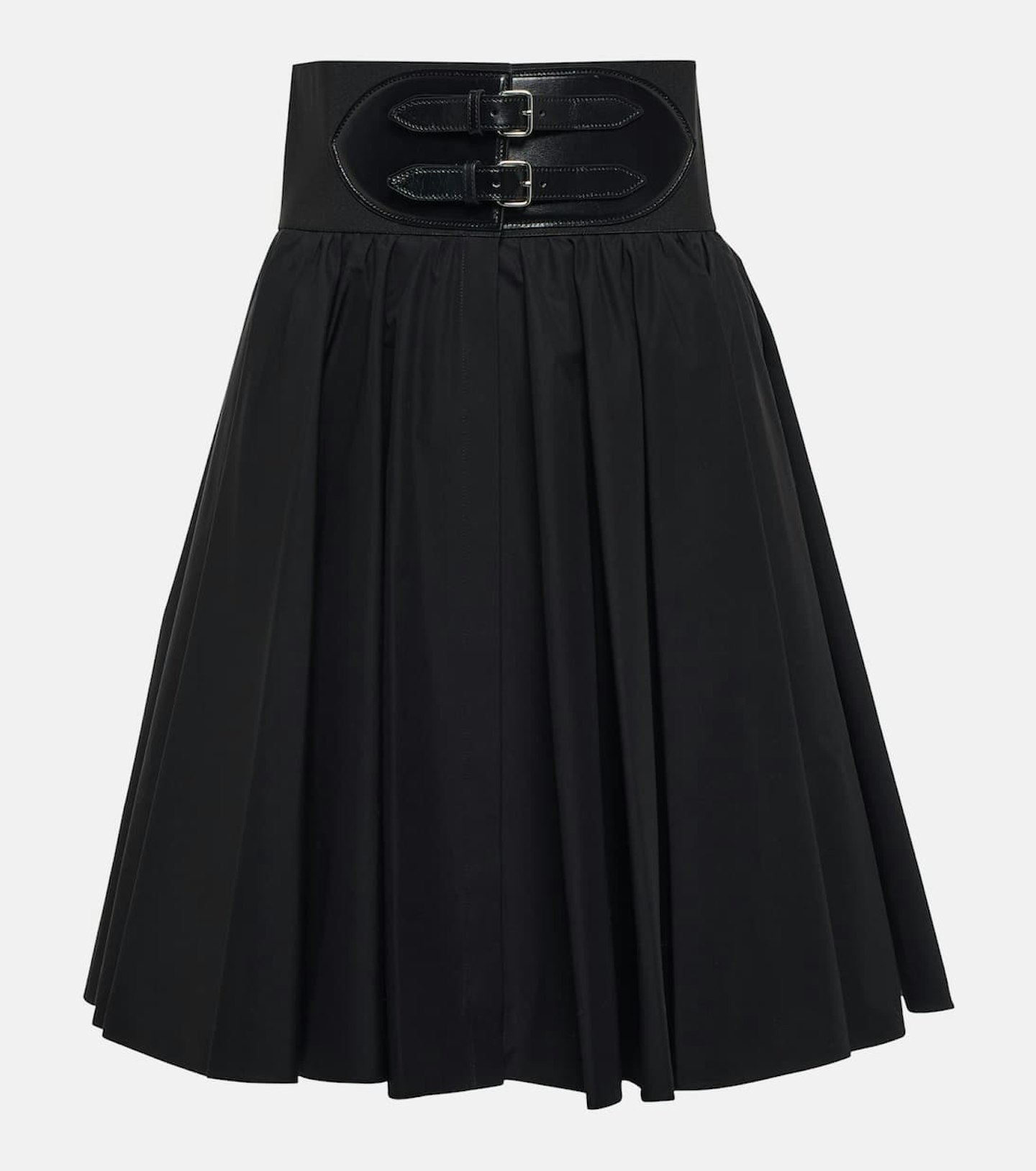 Alaïa, Belted Cotton Skirt