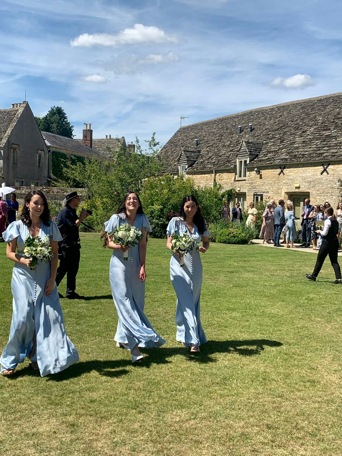 blue bridesmaid dresses