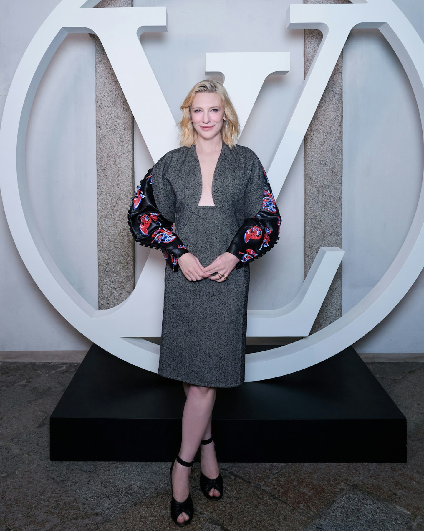 Cate Blanchett In Louis Vuitton - Maison Louis Vuitton Roma Etoile