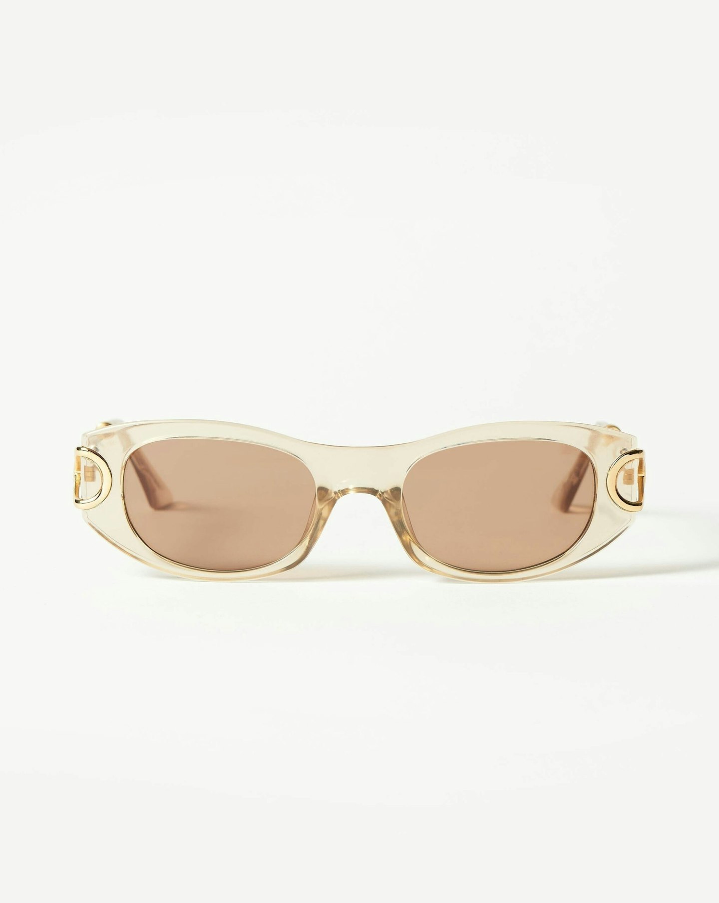 Missoma X Le Specs, Hydrus Link Oval Sunglasses