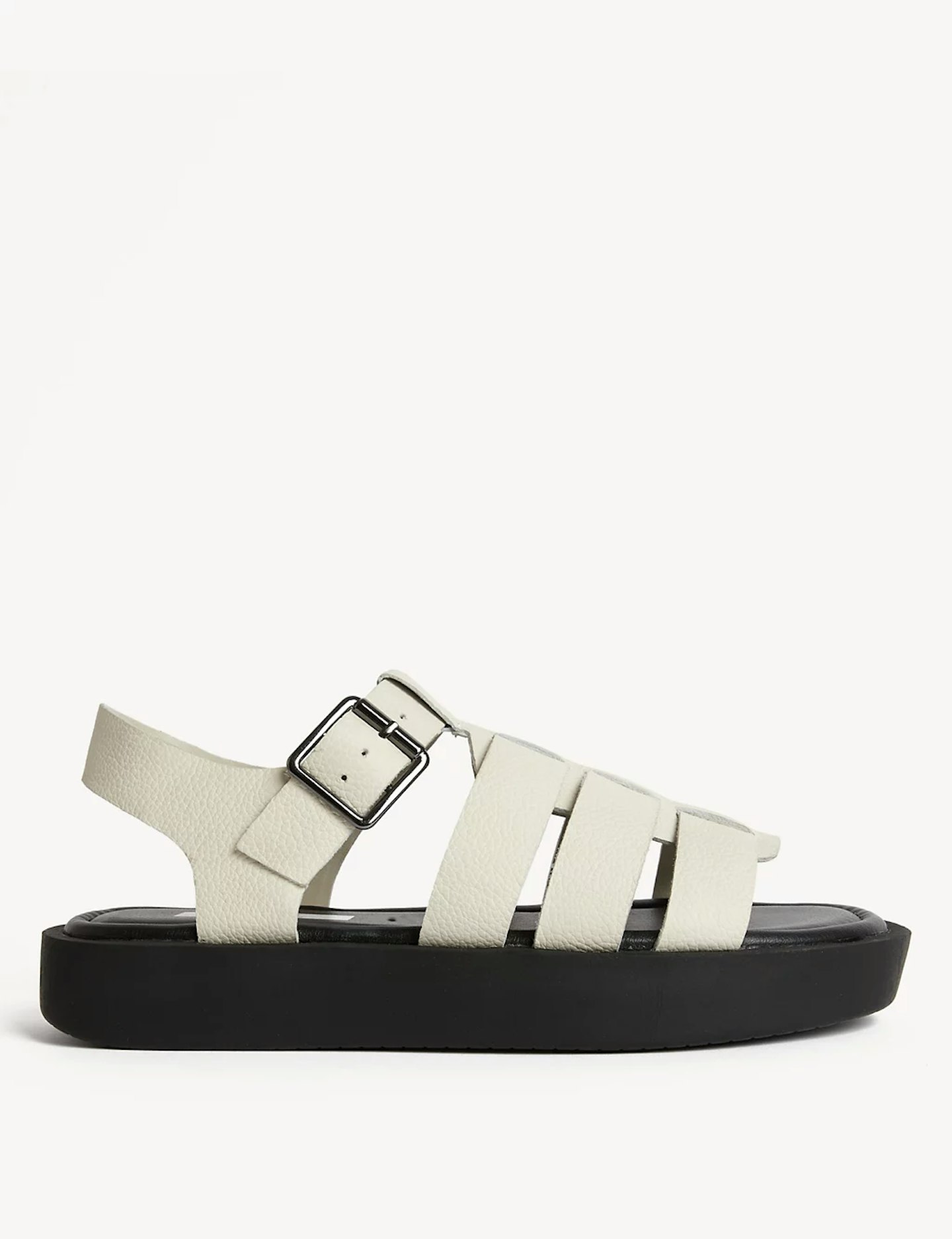 M&S, Leather Flatform Sandals