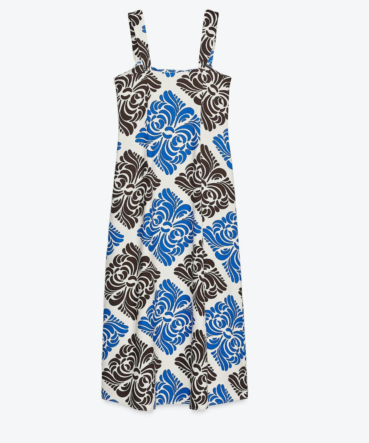 Printed Midi Dress