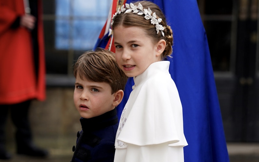 Princess Charlotte's Coronation Outfit Was The Perfect 'Mini Me' Moment |  Grazia