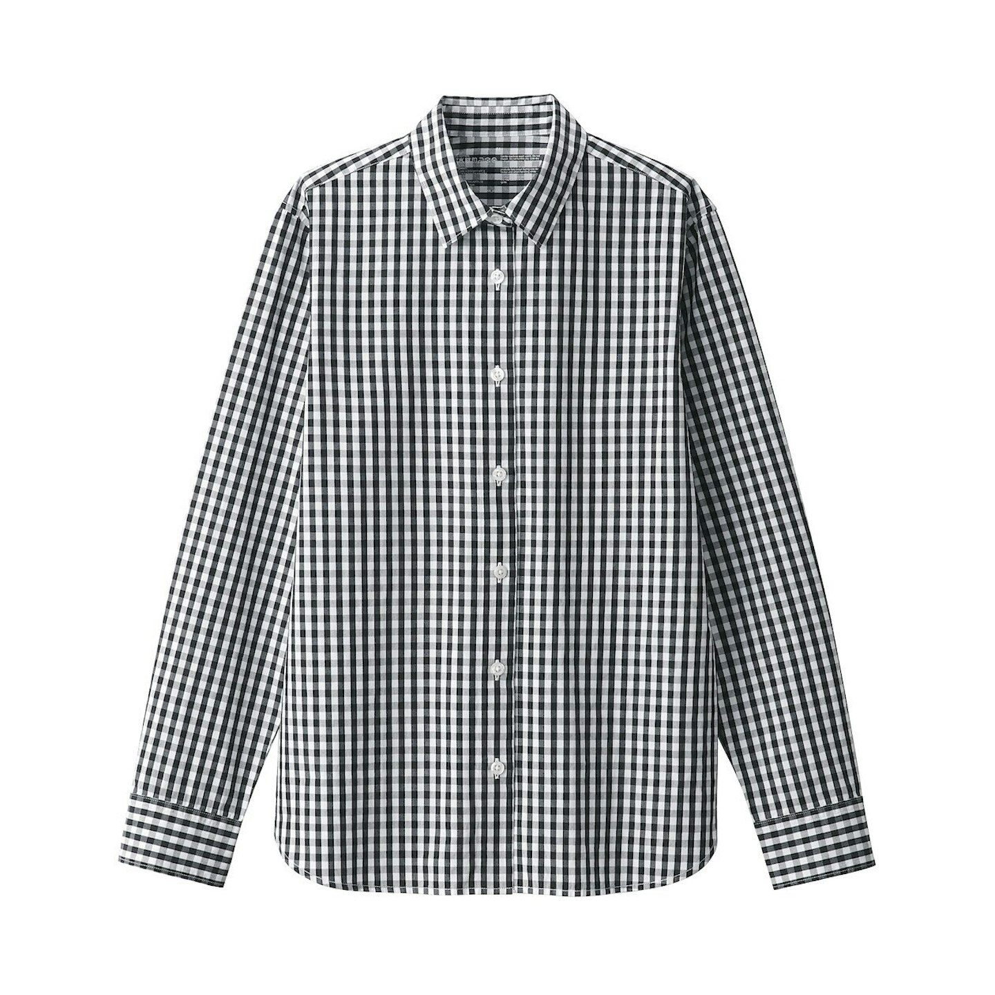 Muji, Broad Shirt Black Check