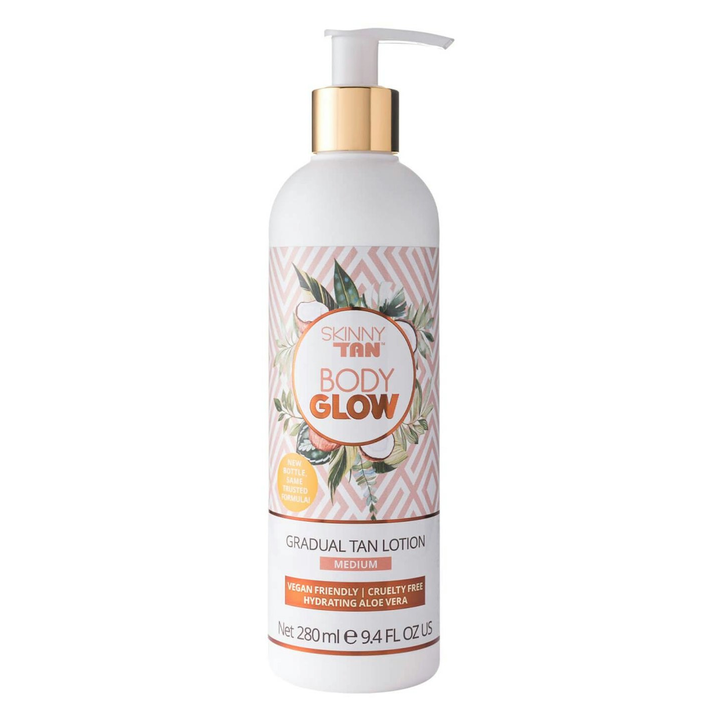 Body Glow By Skinny Tan Medium Lotion