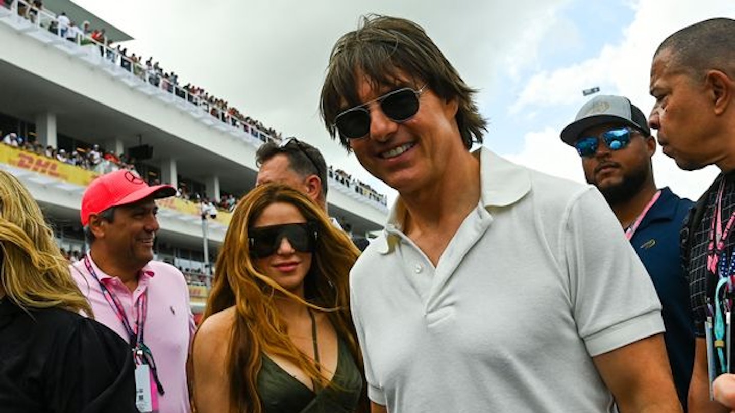 Tom Cruise and Shakira in Miami