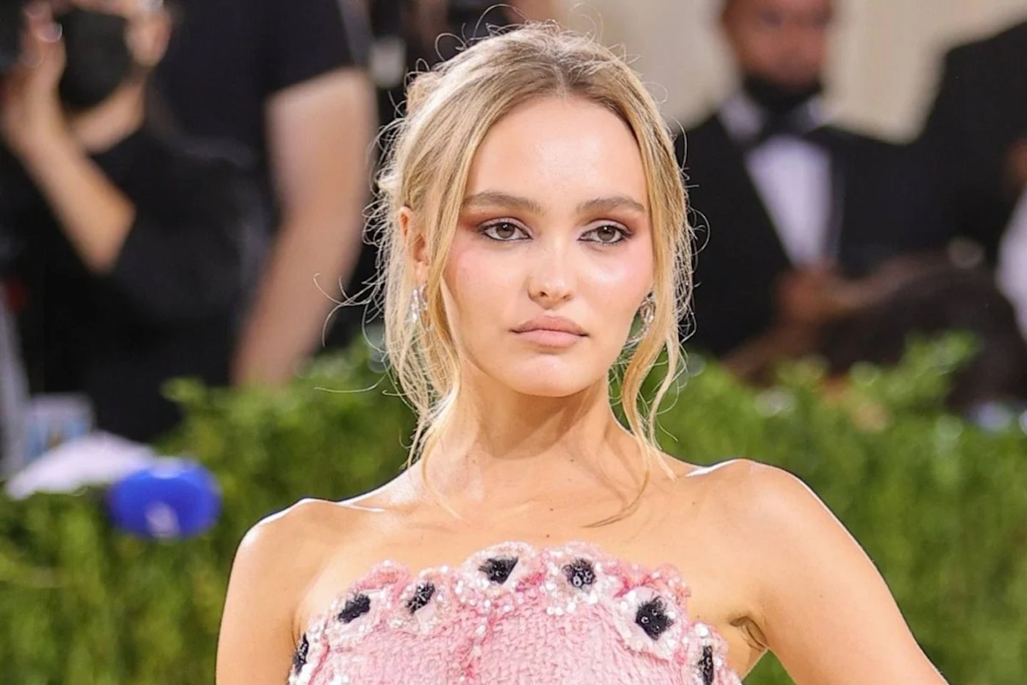 Lily-Rose Depp is the daughter of actor Johnny Depp