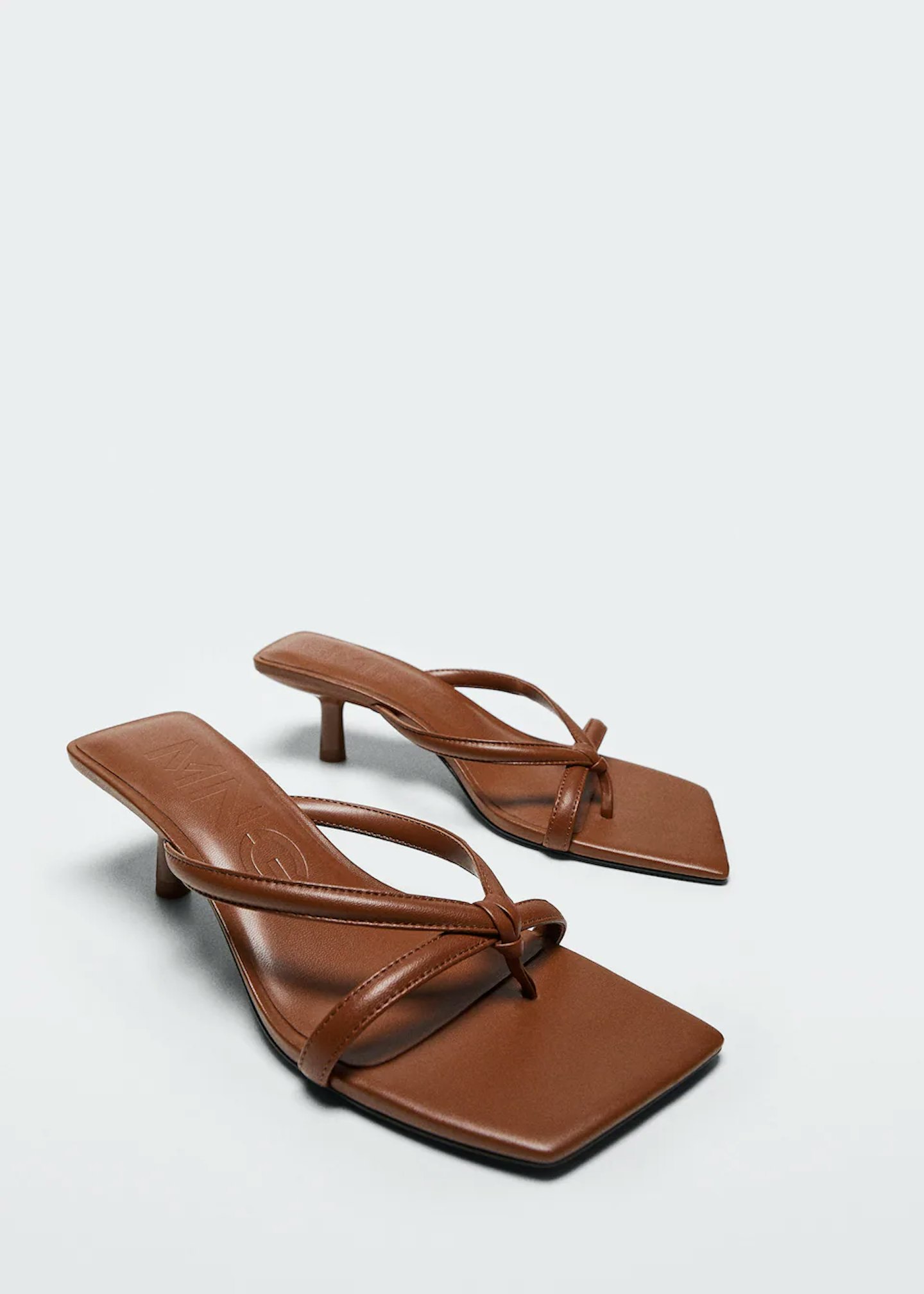 Mango Leather Sandals
