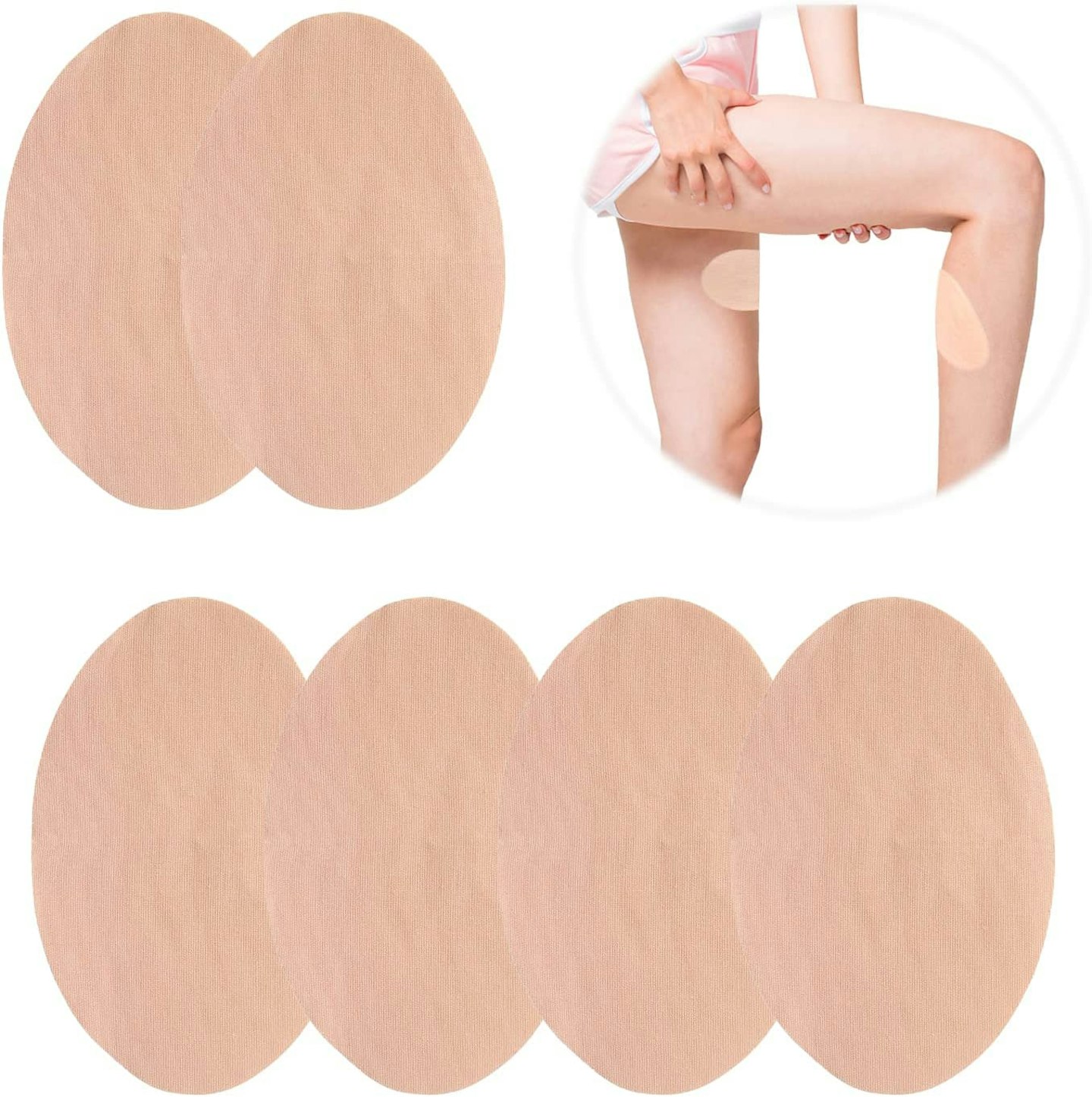 6 Pieces of Inner Thigh Anti-Chafing Stickers