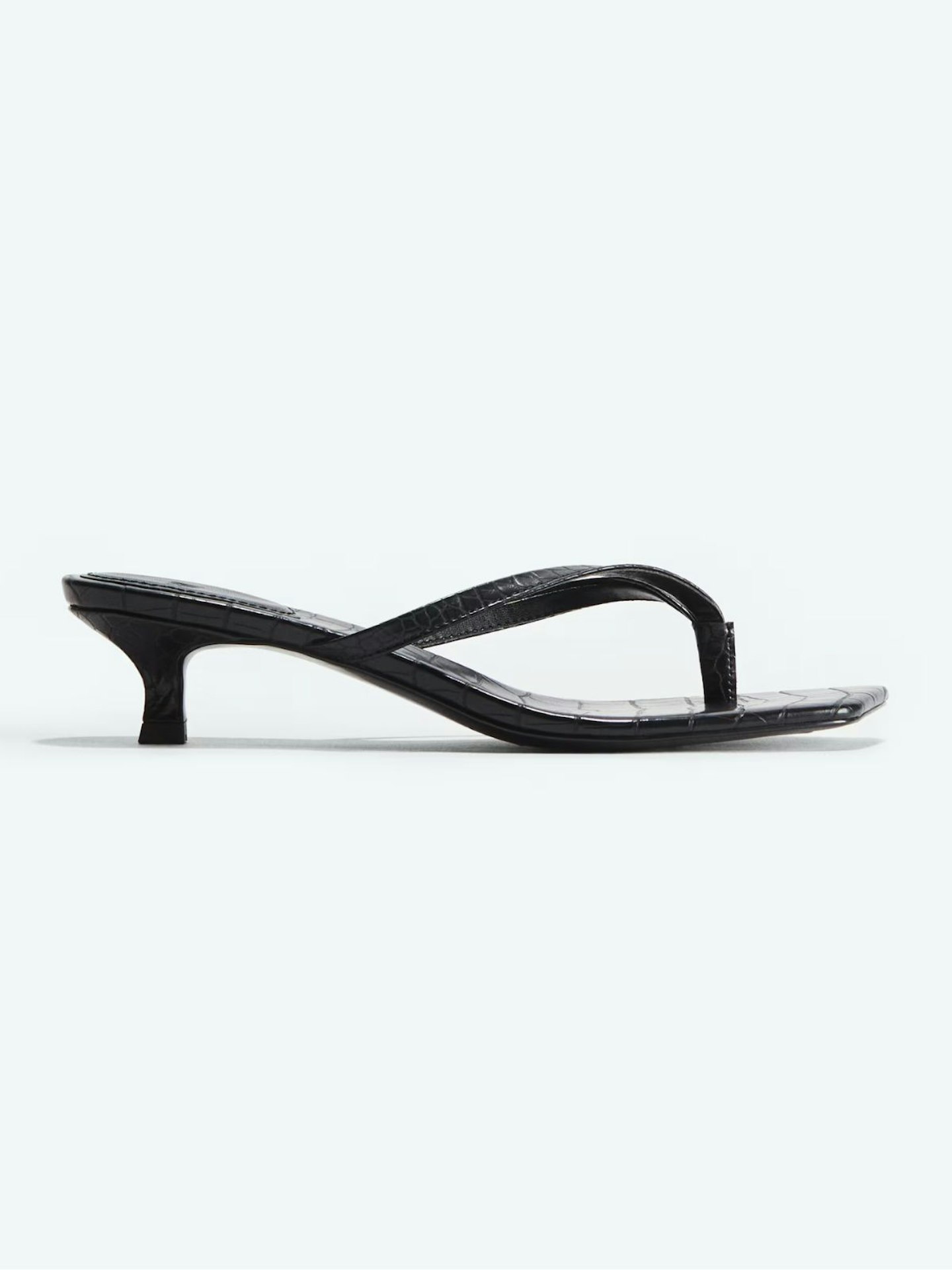 H&M, Kitten-Heeled Sandals