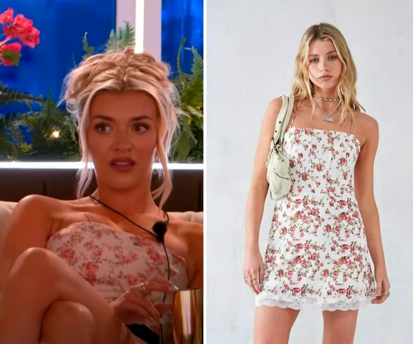 Molly Marsh's Floral Dress