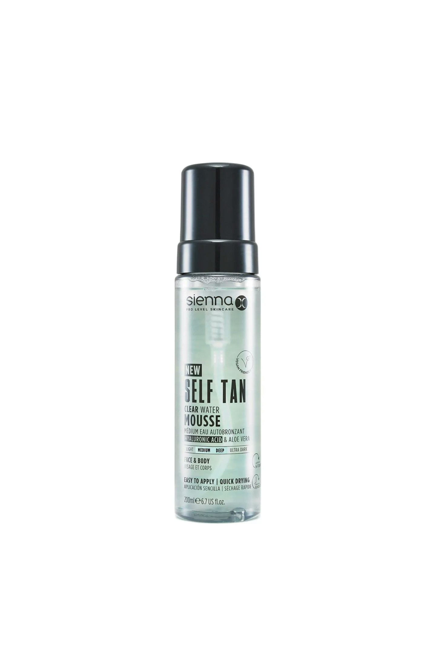 Sienna X Self Tan Clear Water Mousse