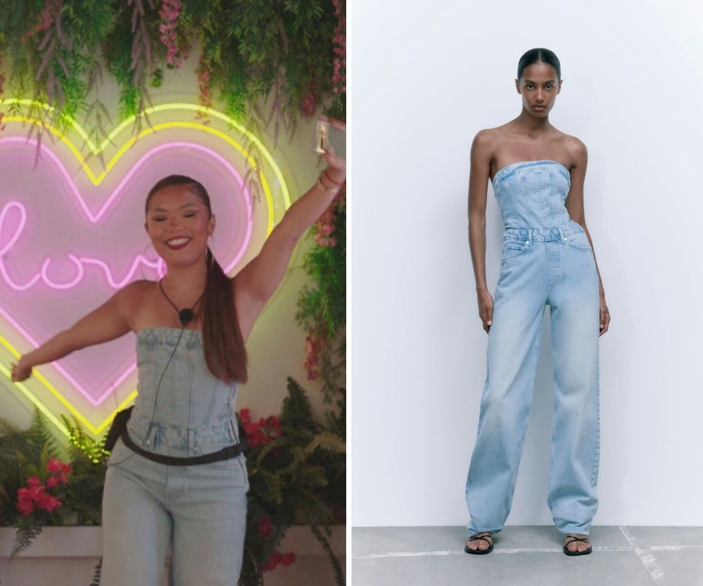 Ruchee Gurung's Denim Jumpsuit