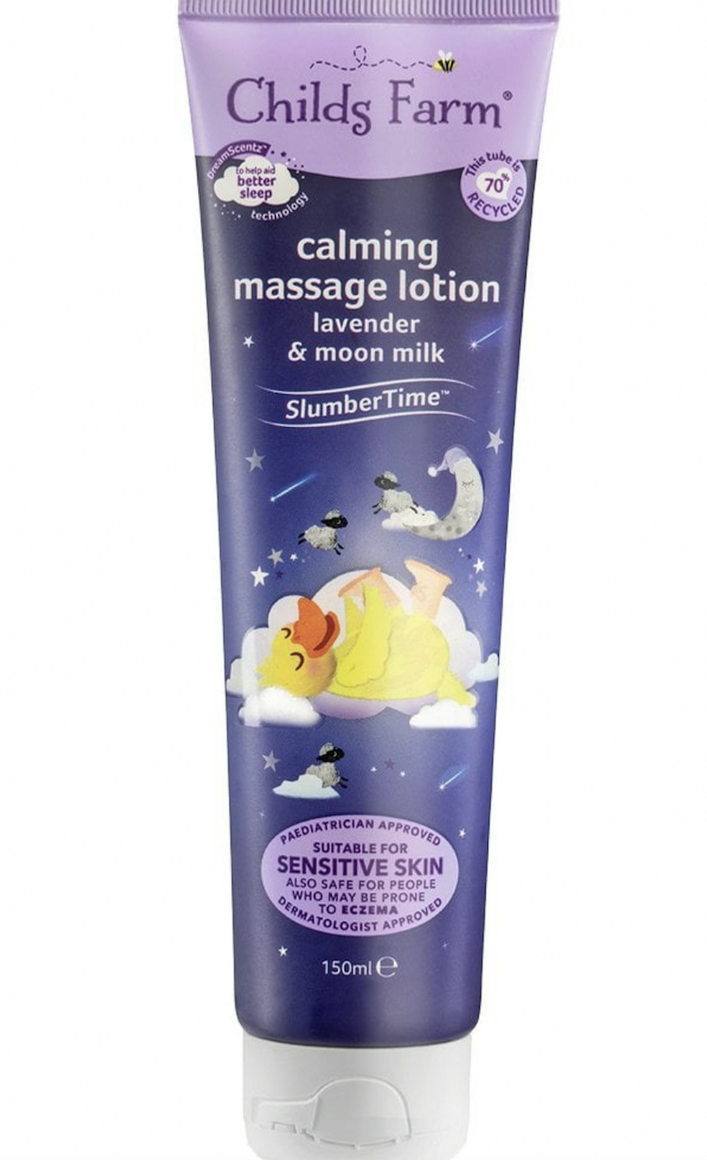 Childs Farm Calming Massage Lotion, Lavender & Moon Milk