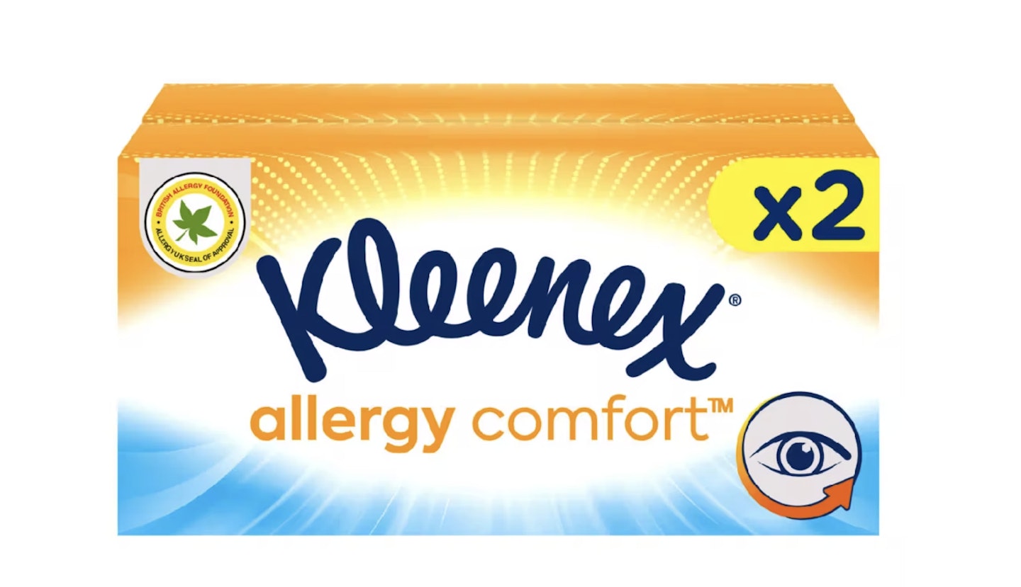 Kleenex® Allergy Comfort™ Tissues 2 Regular Boxes