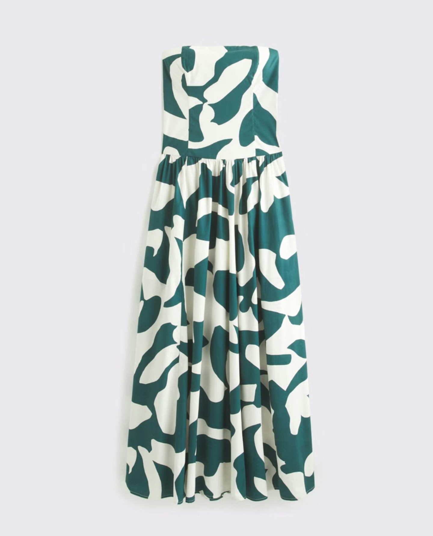 Abercrombie & Fitch, Strapless Drop-Waist Maxi Dress