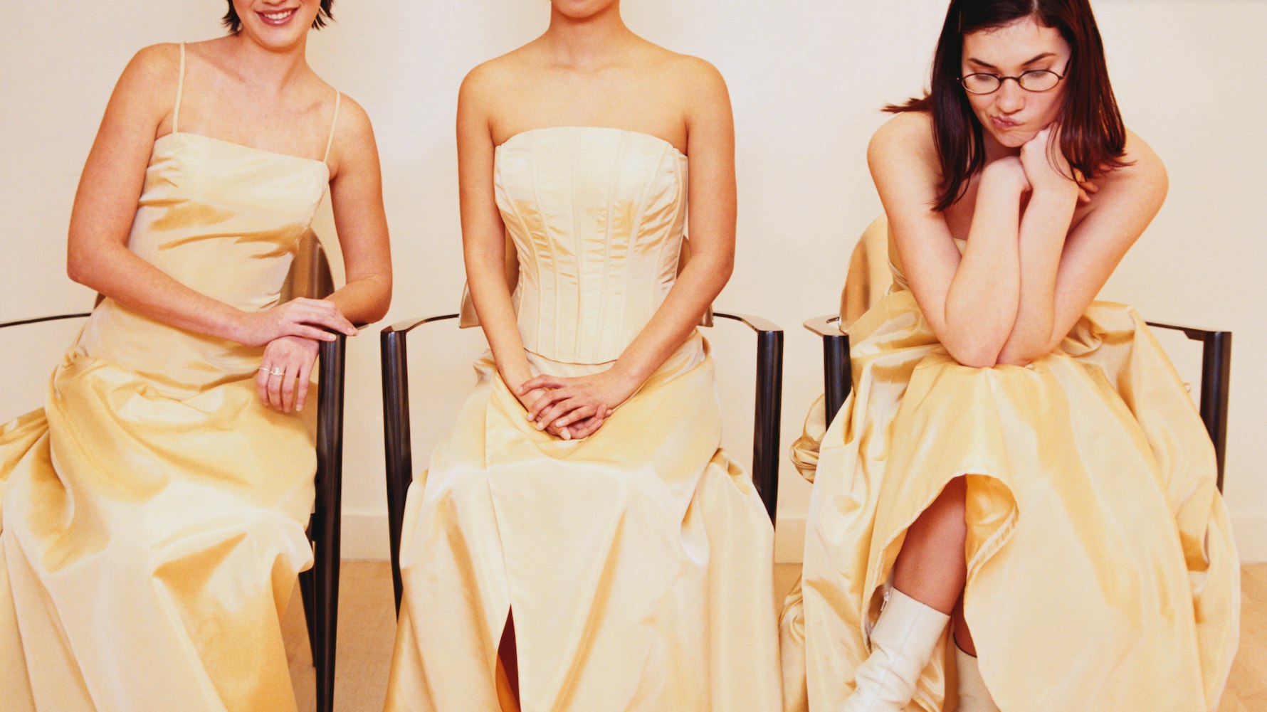 my bridesmaid dress is unflattering Ever worn an ugly bridesmaid dress? Send us your photos