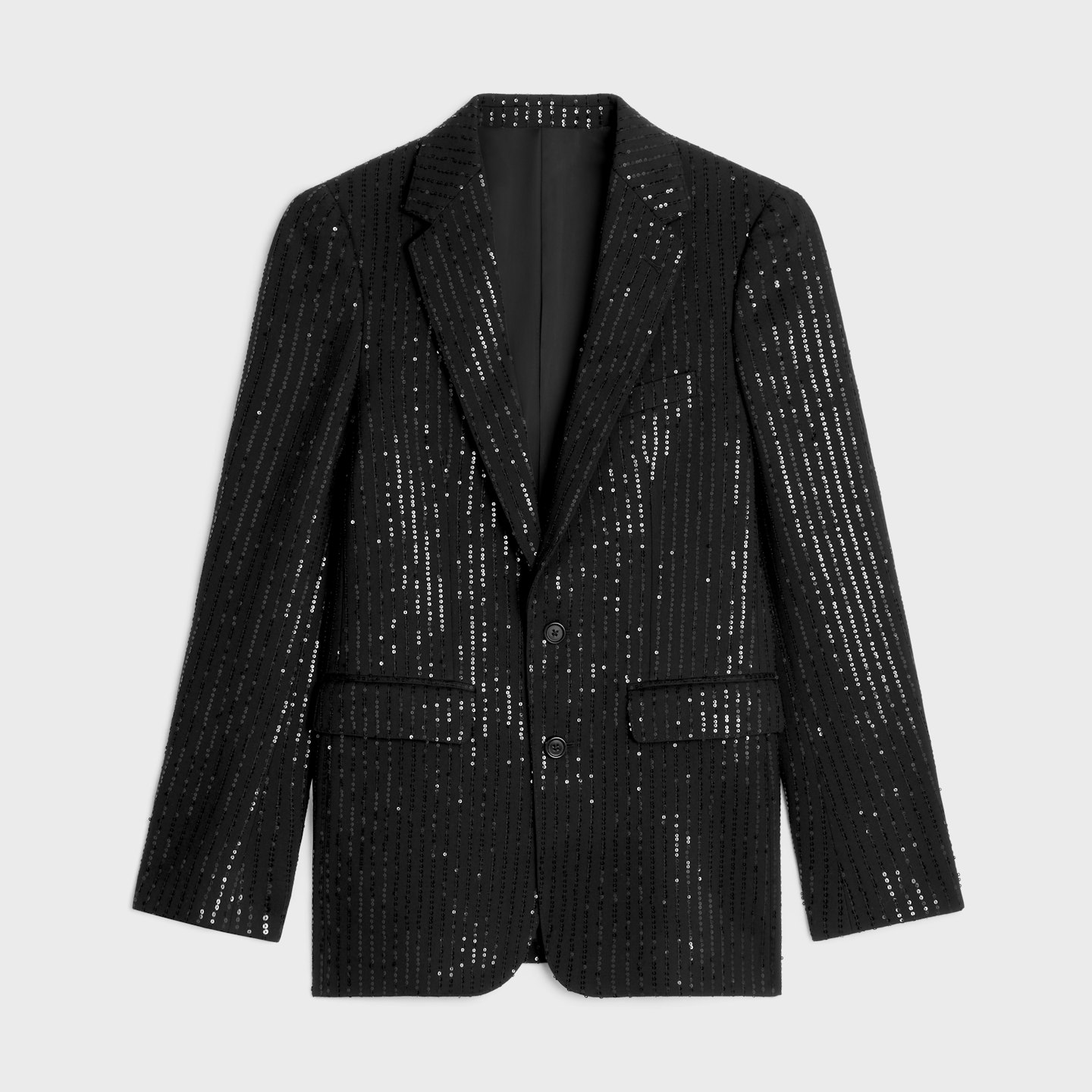 Celine, Classic Jacket In Embroidered Wool