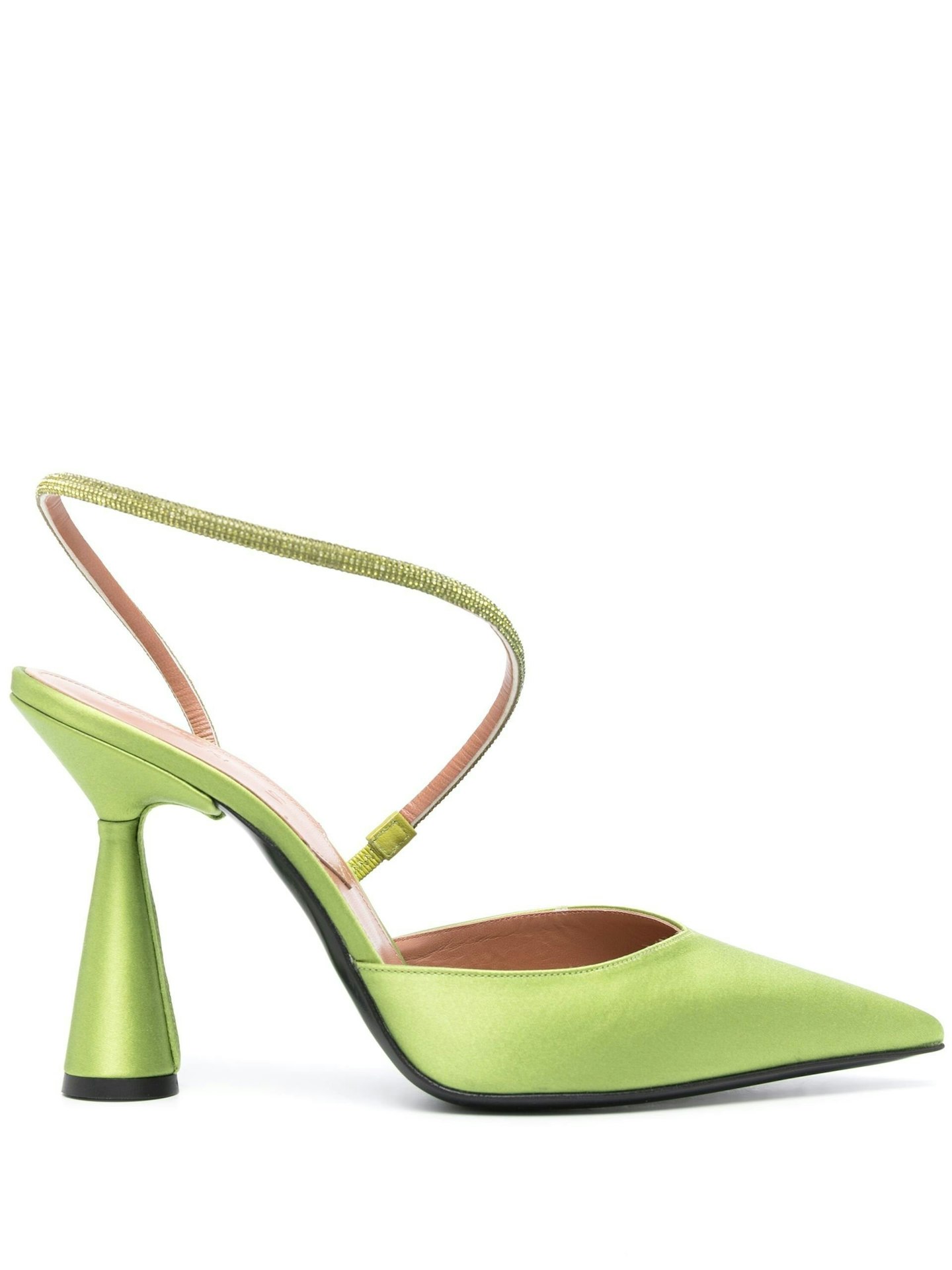 D'Accori, Green Saturn 100 Slingback Pumps