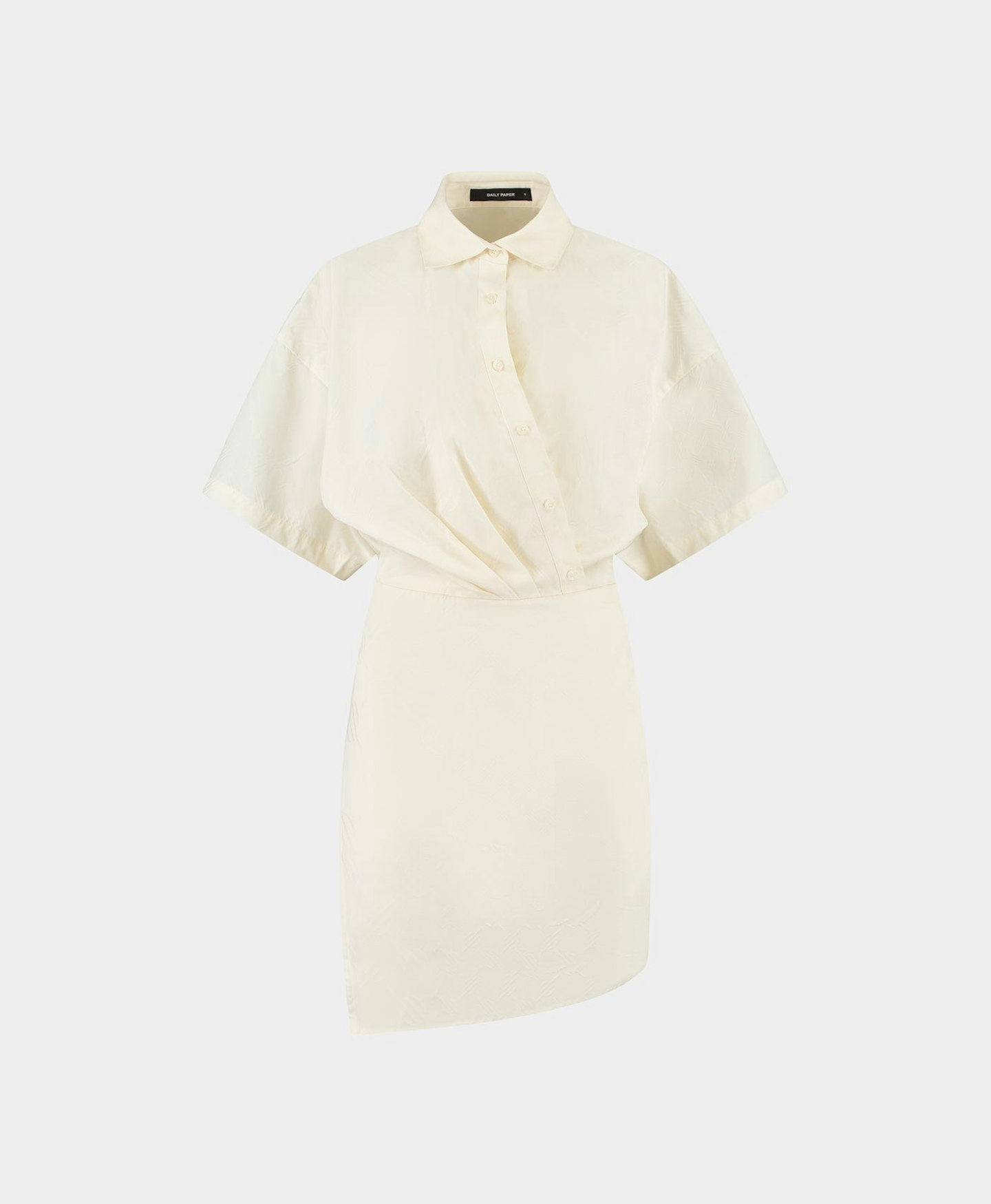 Daily Paper, Egret White Phoebe Shirt Dress