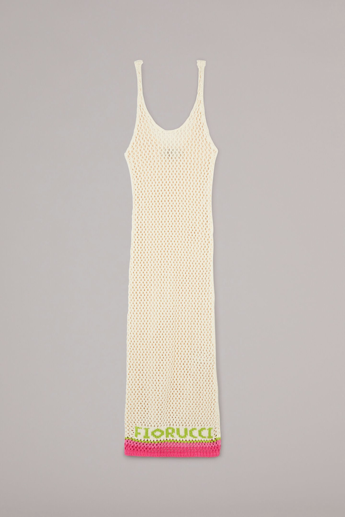 Fiorucci, Logo Crochet Maxi Dress