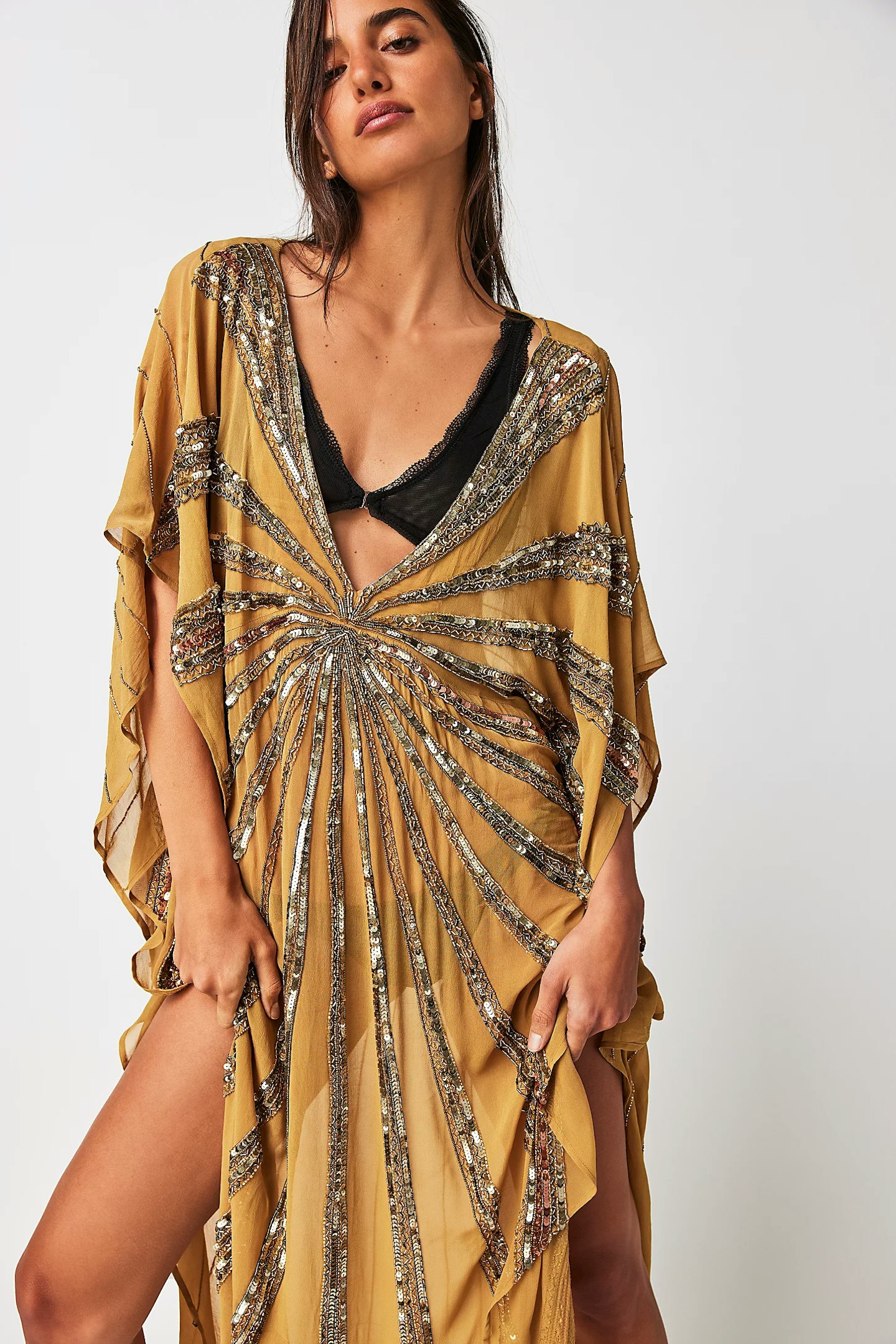 free people kaftan dress glastonbury packing list