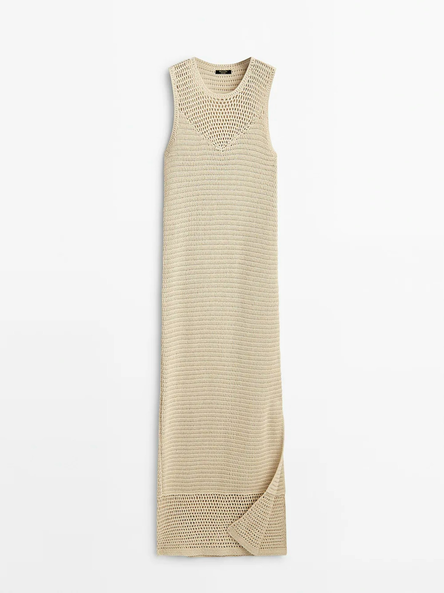 Massimo Dutti, Long Crochet Knit Dress