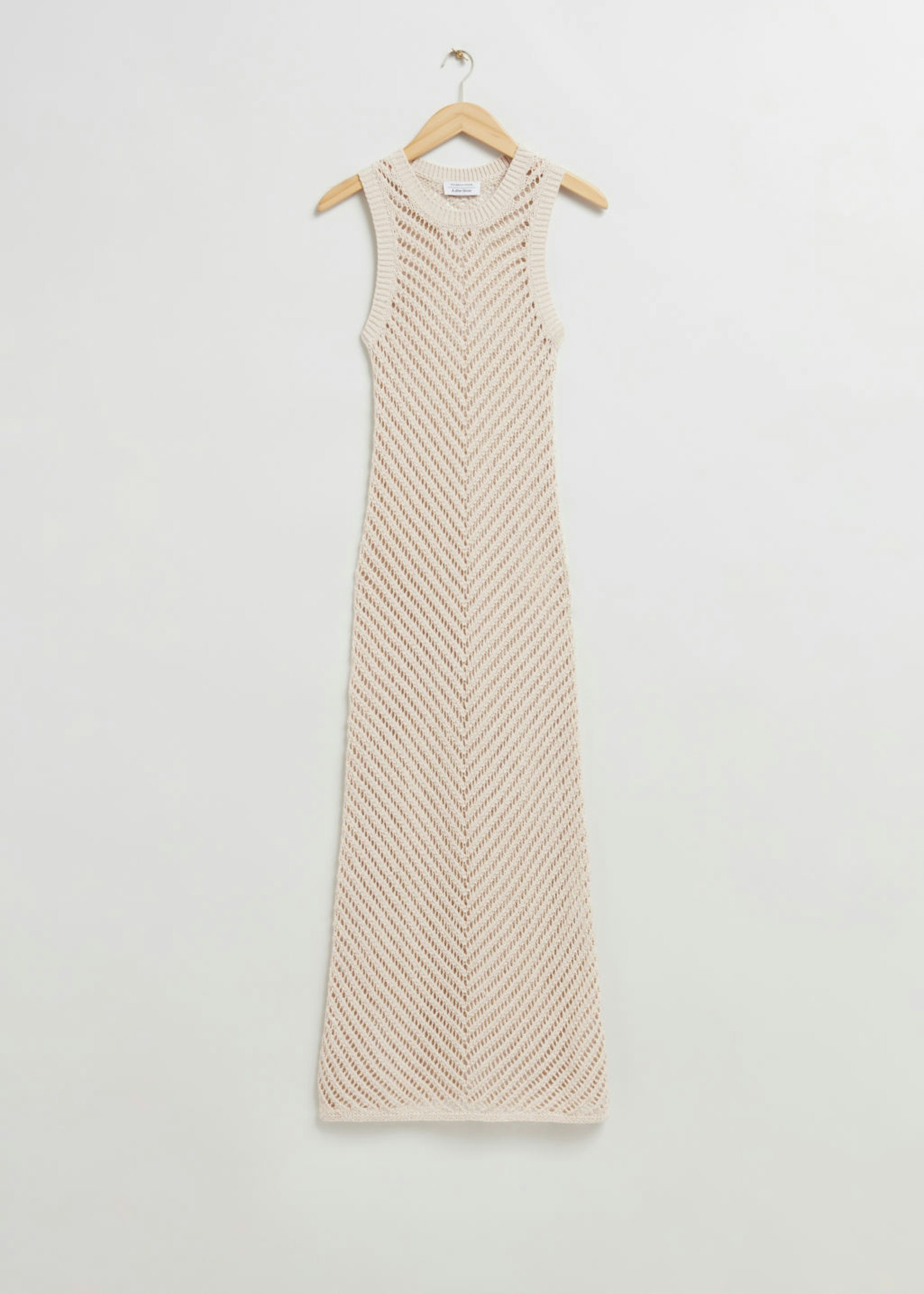 & Other Stories, Herringbone Crochet Maxi Dress