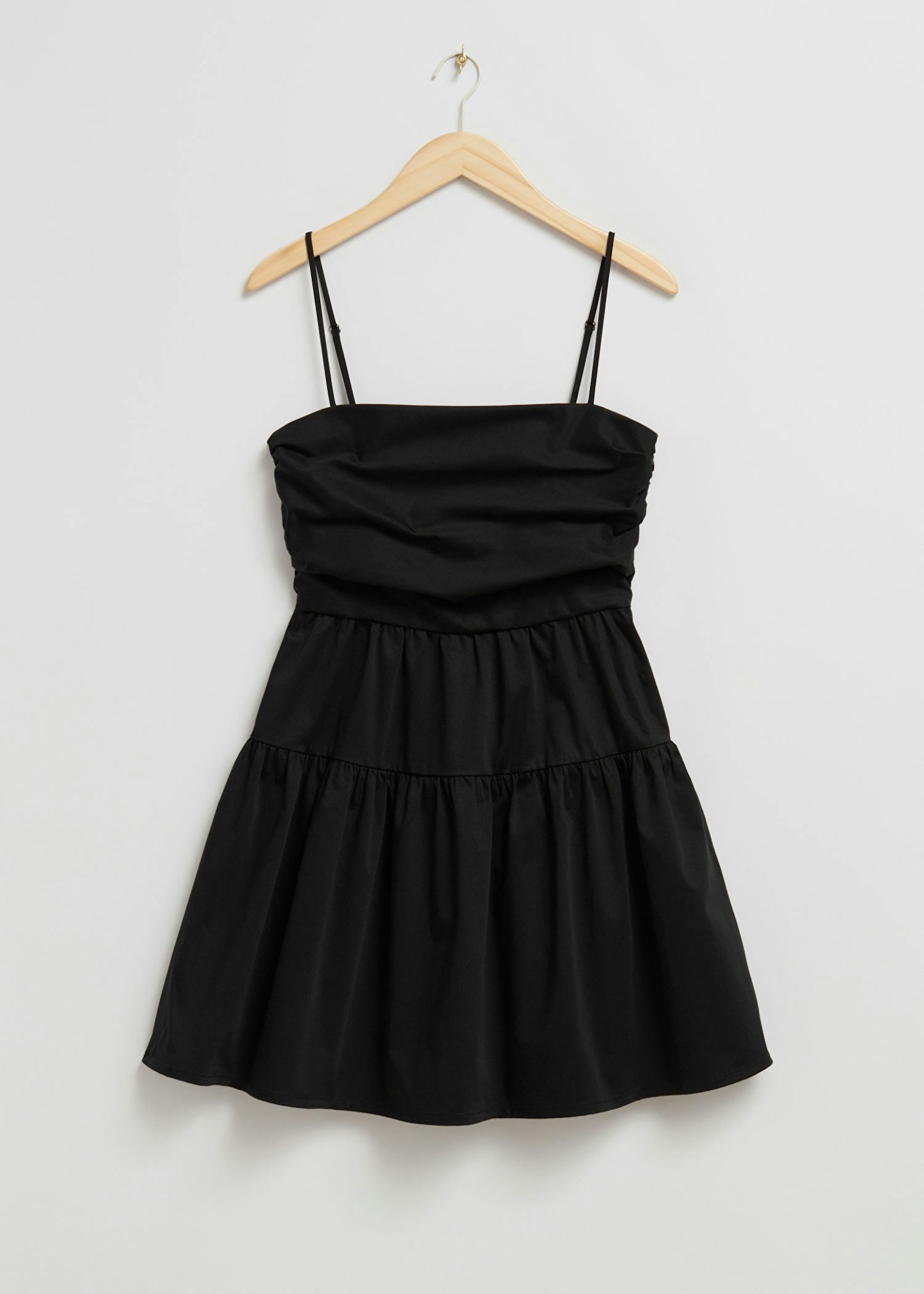 & Other Stories, Babydoll Pleated Bodice Dress