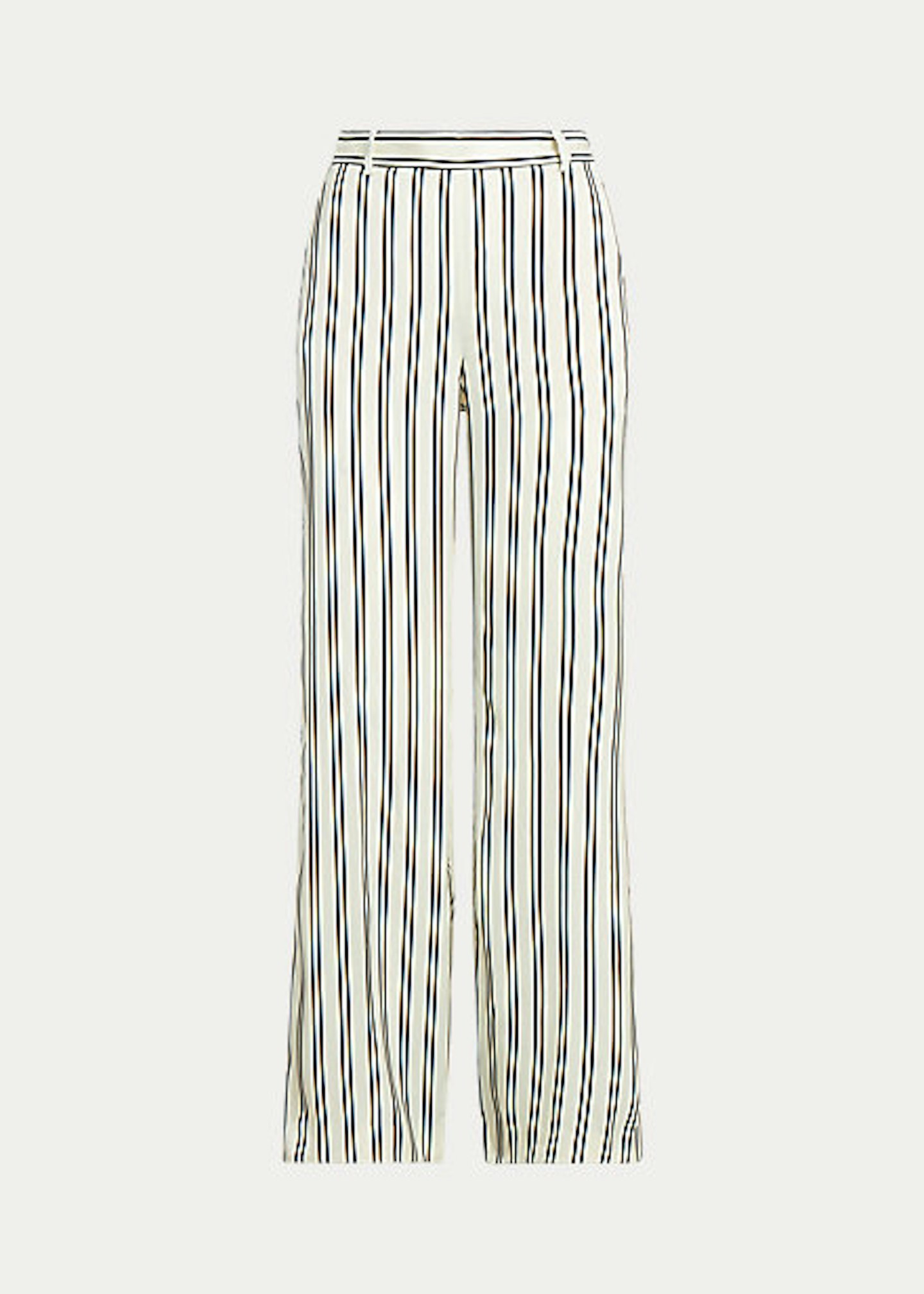Polo Ralph Lauren, Striped Satin Wide-Leg Trouser