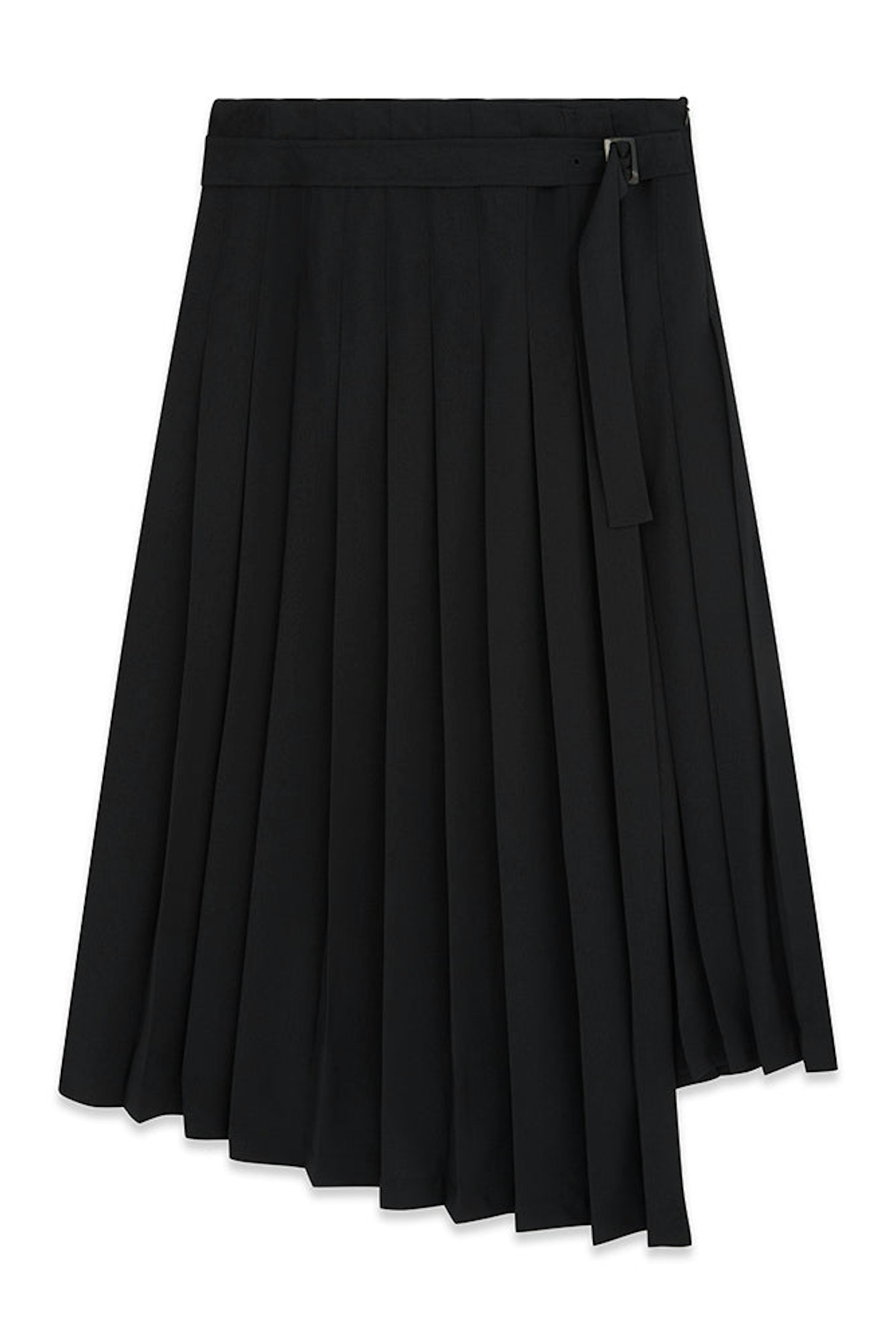 Teija, Asymmetric Pleated Skirt