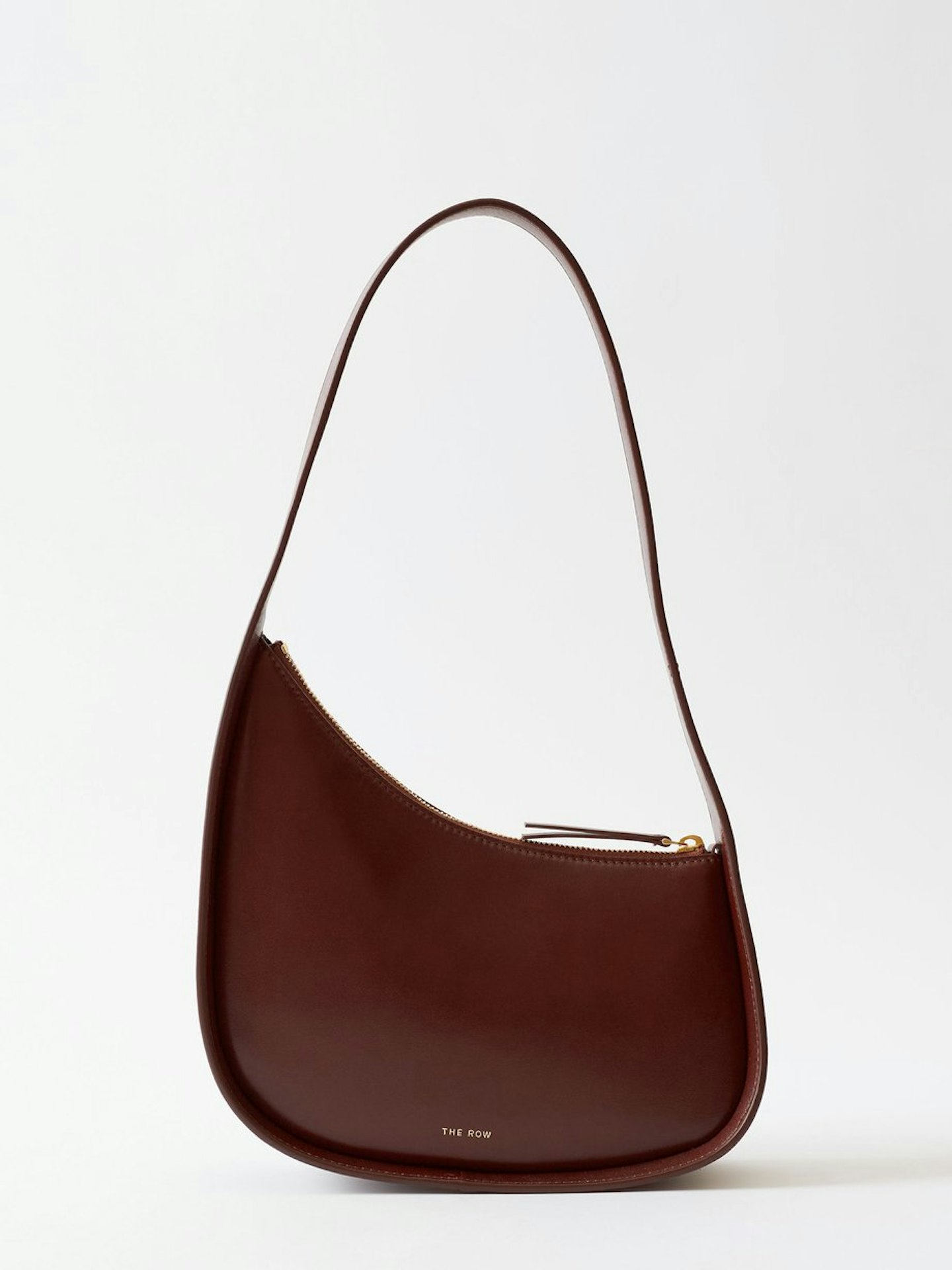 The Row, Half Moon Leather Handbag