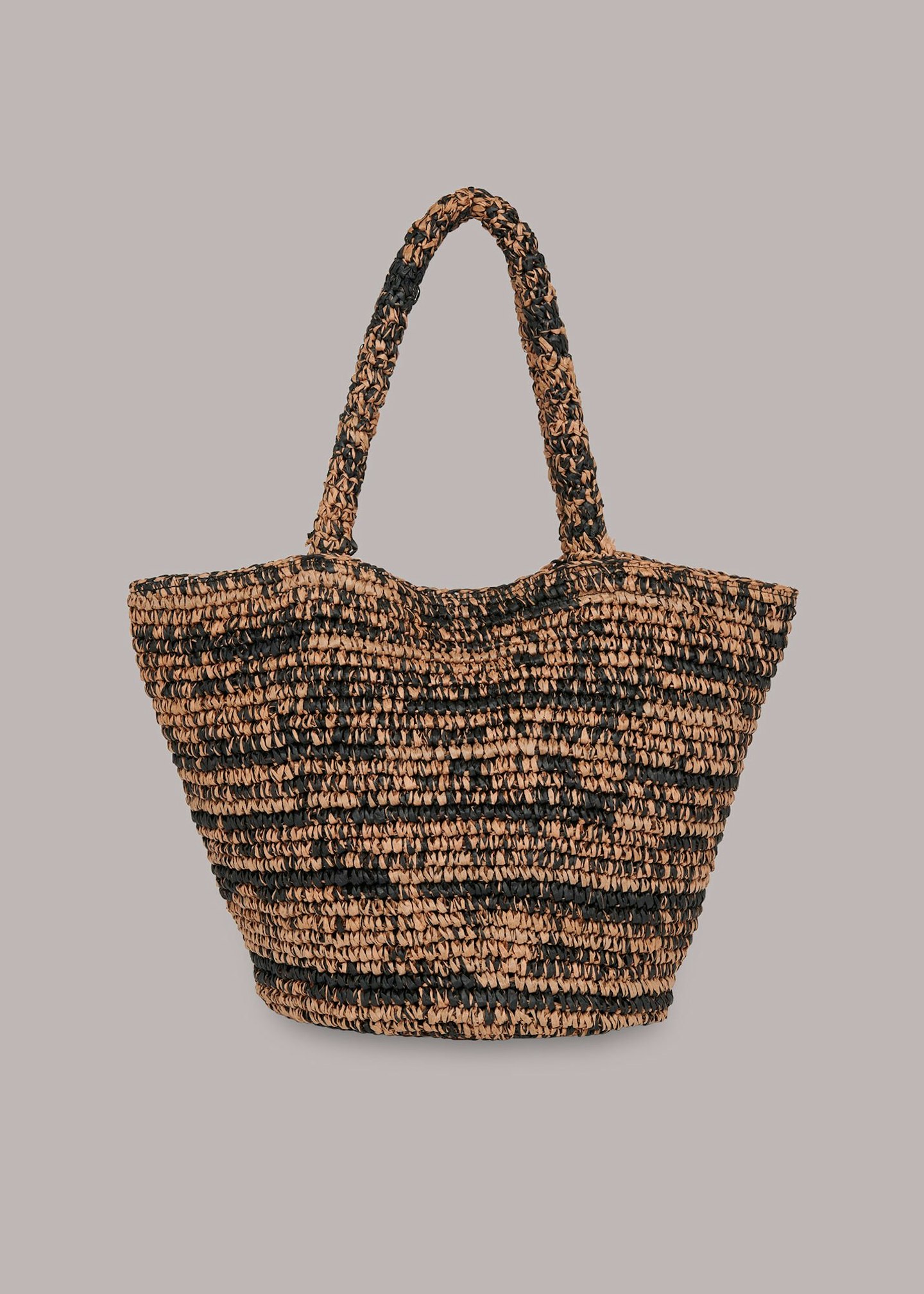 Whistles, Renee Paper Weave Tote