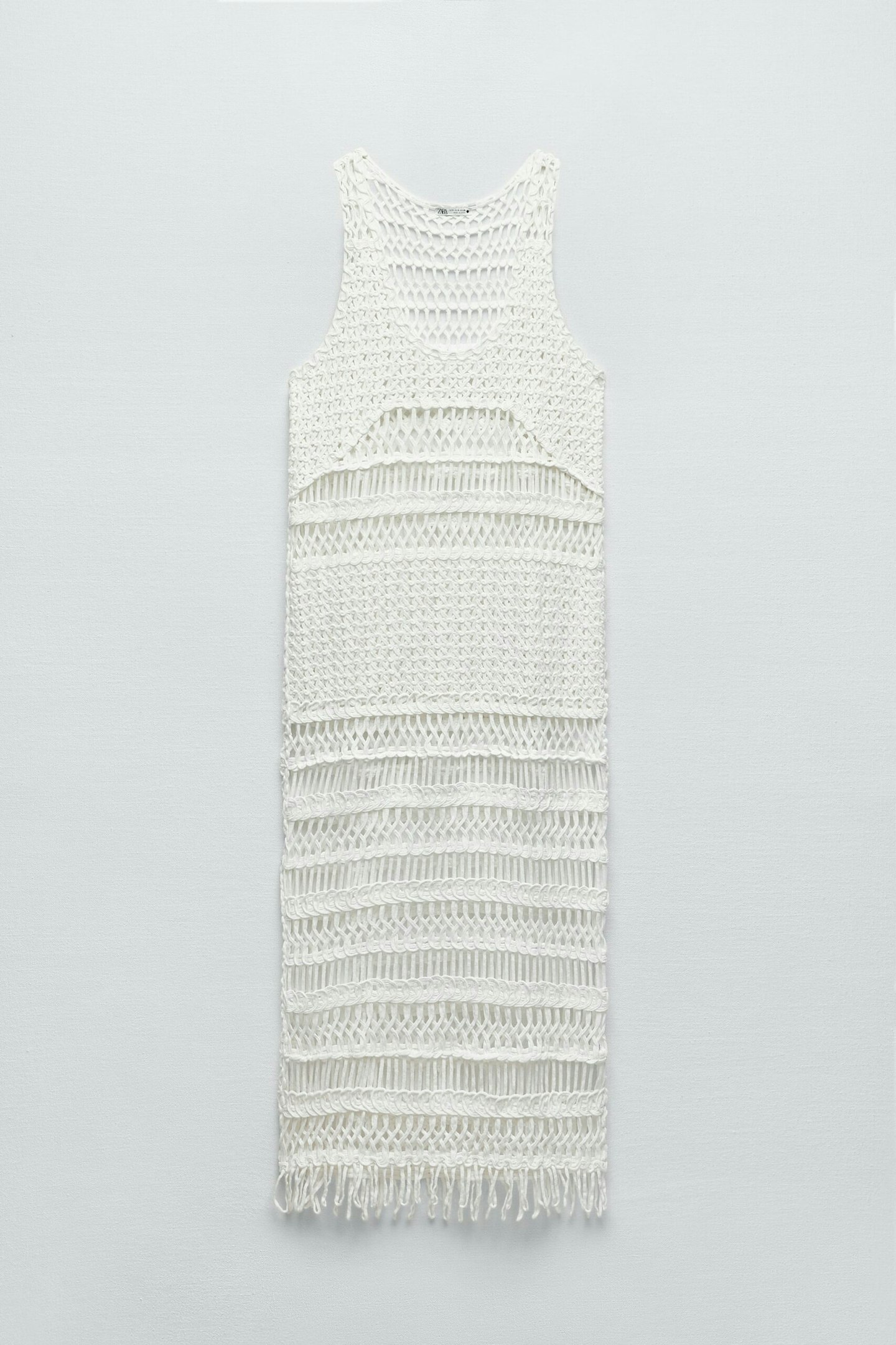 Zara, Crochet Midi Dress