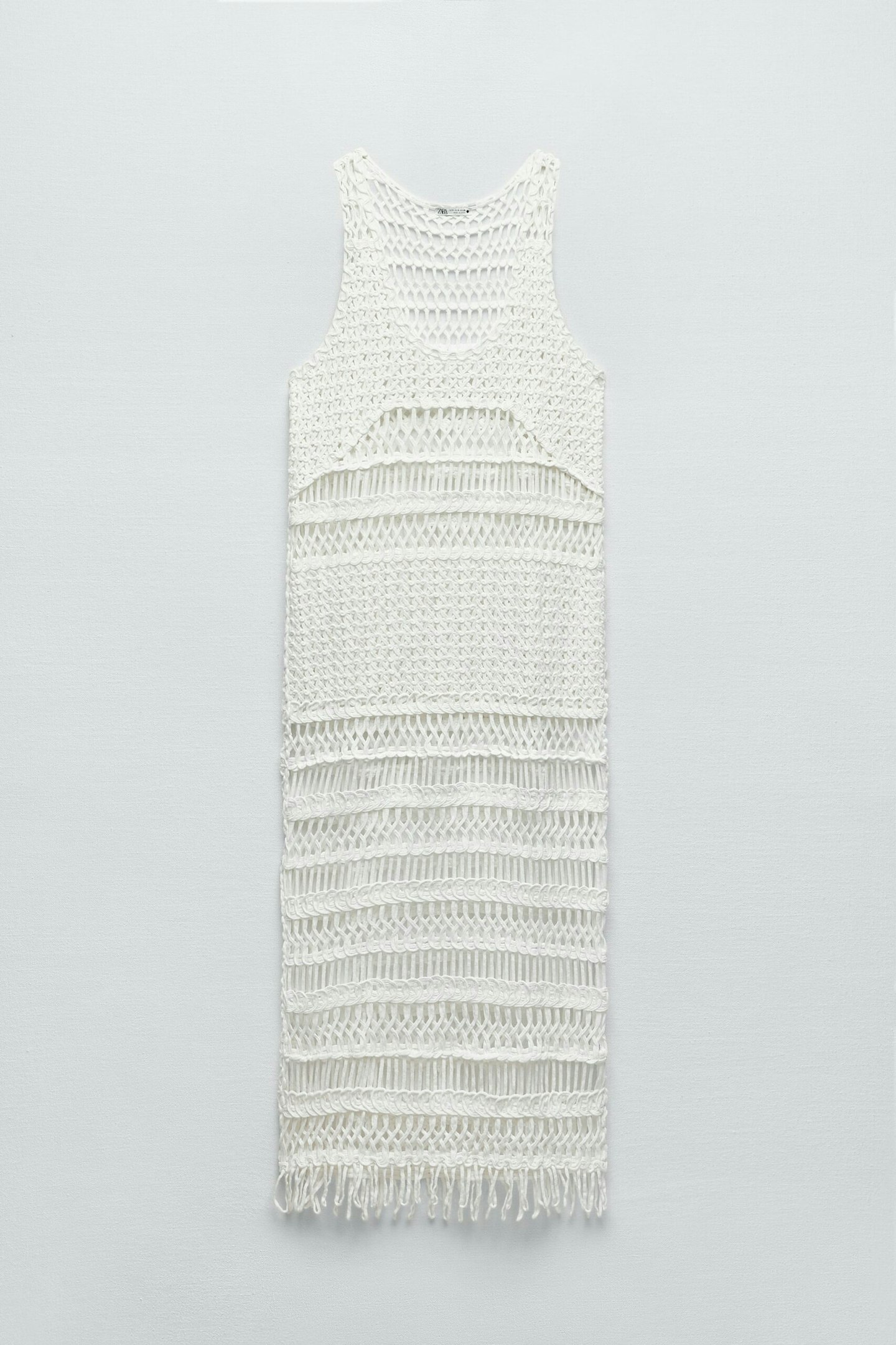Zara, Crochet Midi Dress