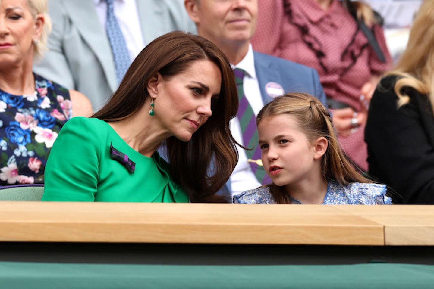 What is the Royal Box at the Wimbledon Championships?