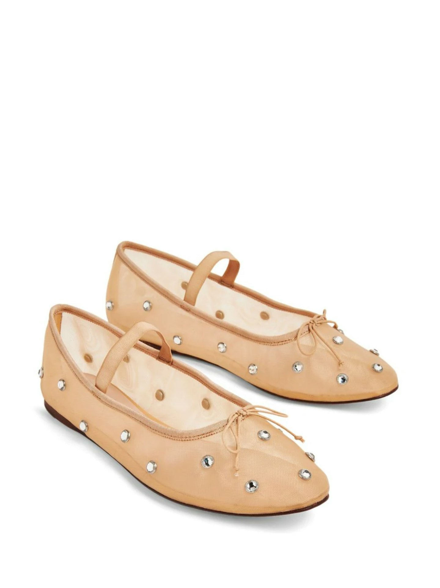 embellished ballet flats loeffler randall