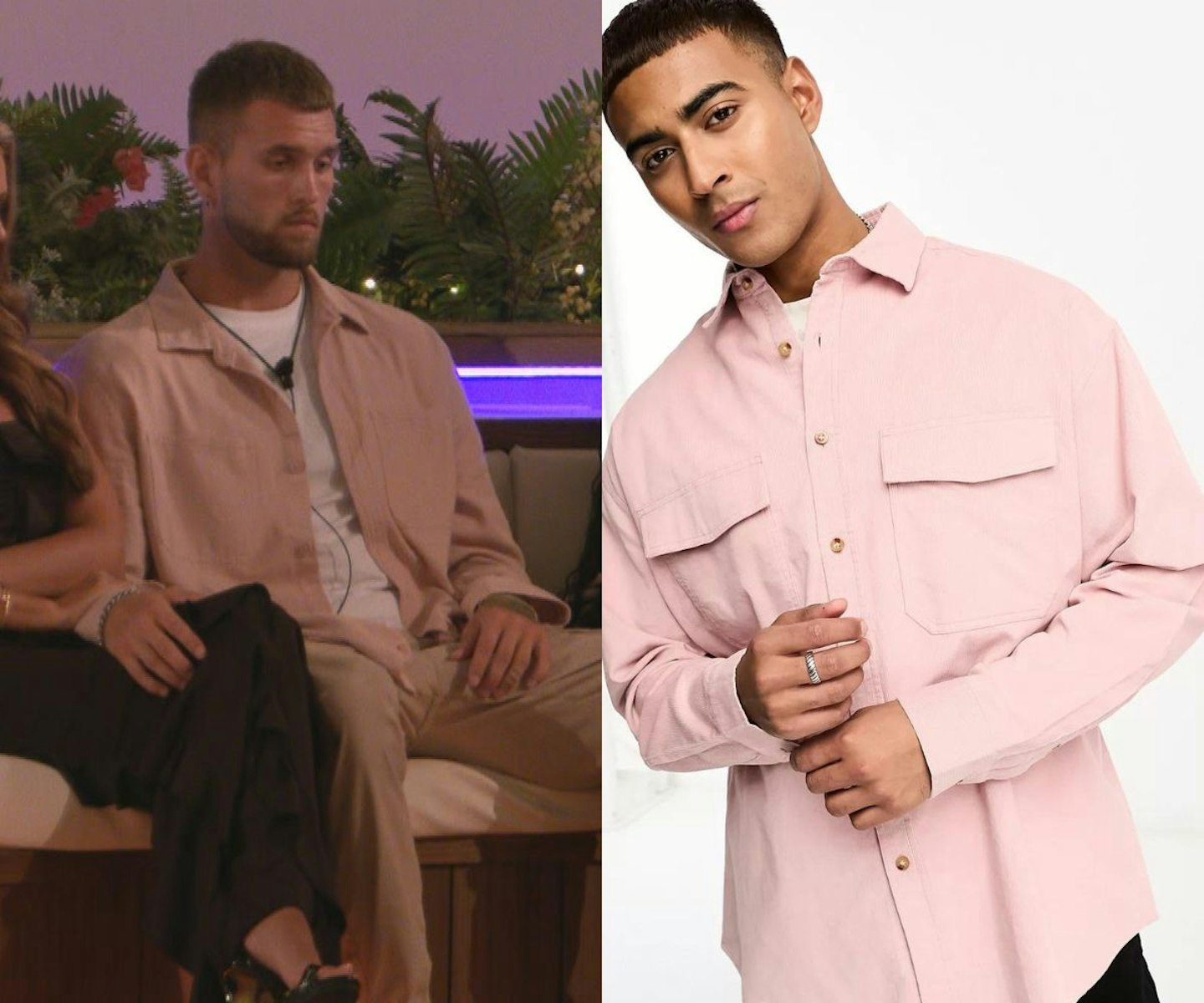 Zachariah's Long Sleeved Pink Shirt