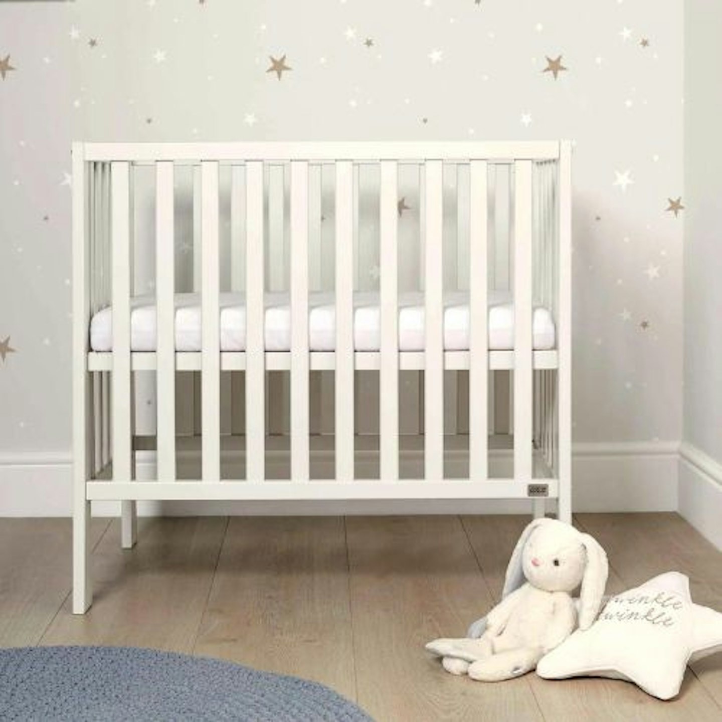 Best Cot Beds and Cots : Mamas & Papas Petite Cot - Pure White