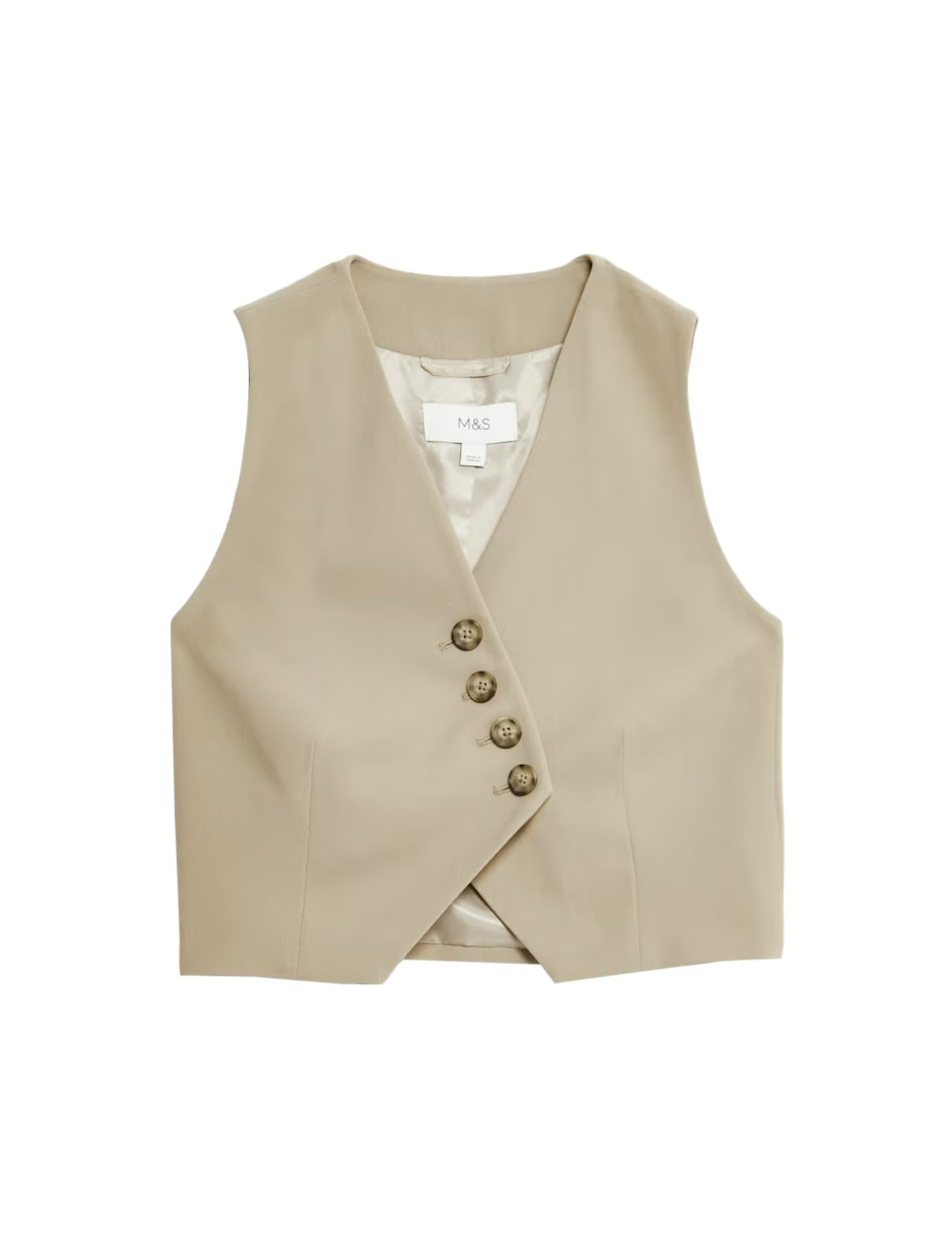 M&S, Tailored Asymmetric Waistcoat