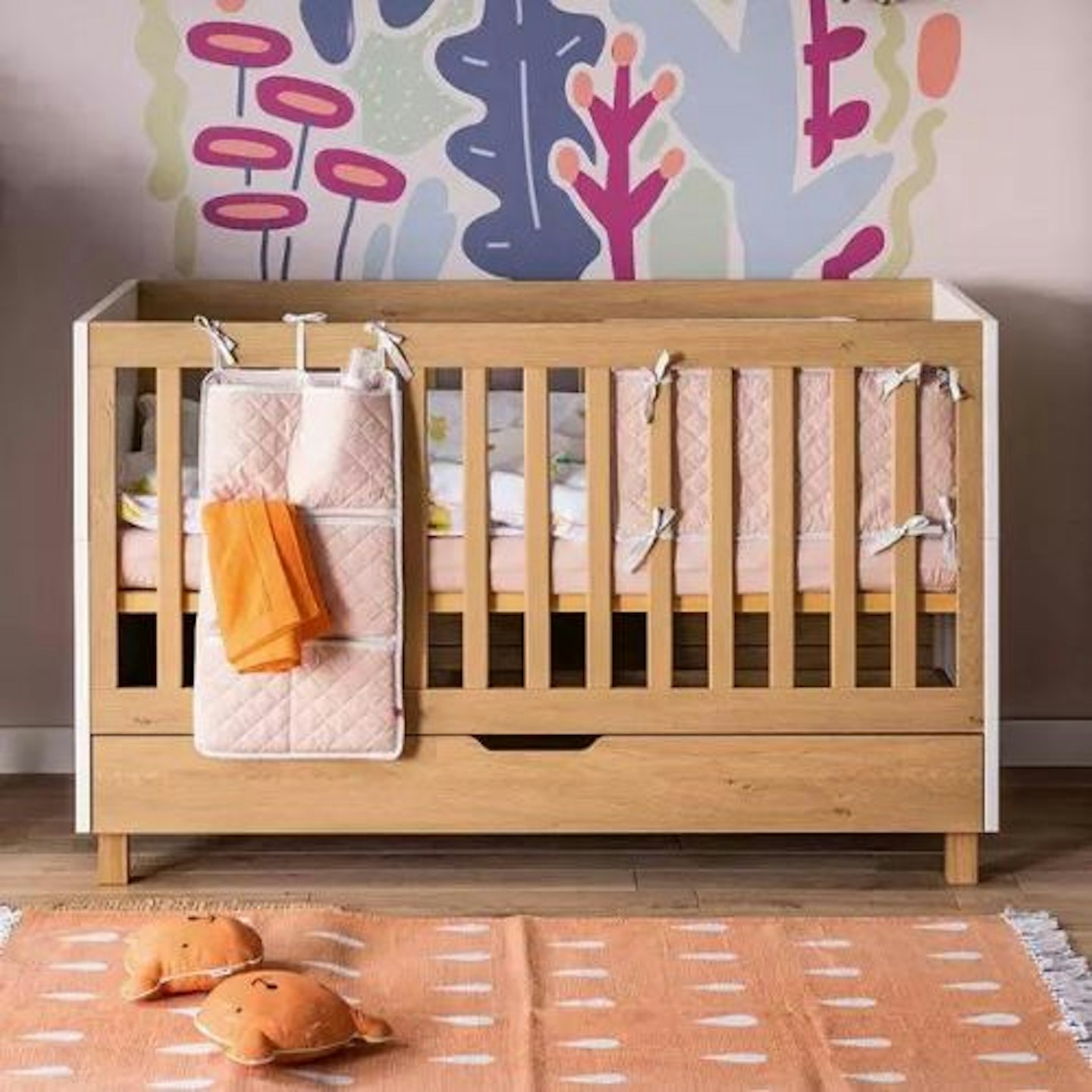 Best Cot Beds and Cots : Vox Simple Customisable Cot Bed with Storage Drawer