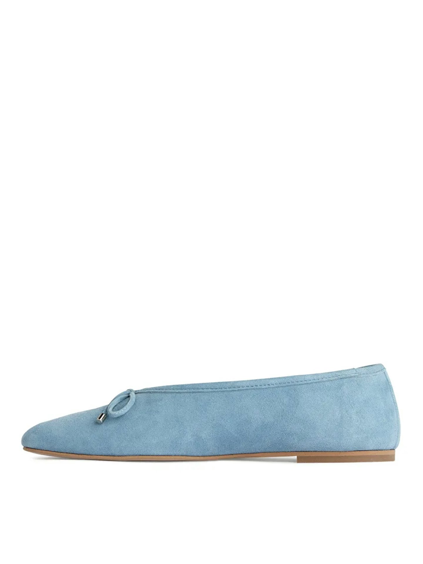 Arket, Suede Ballerina