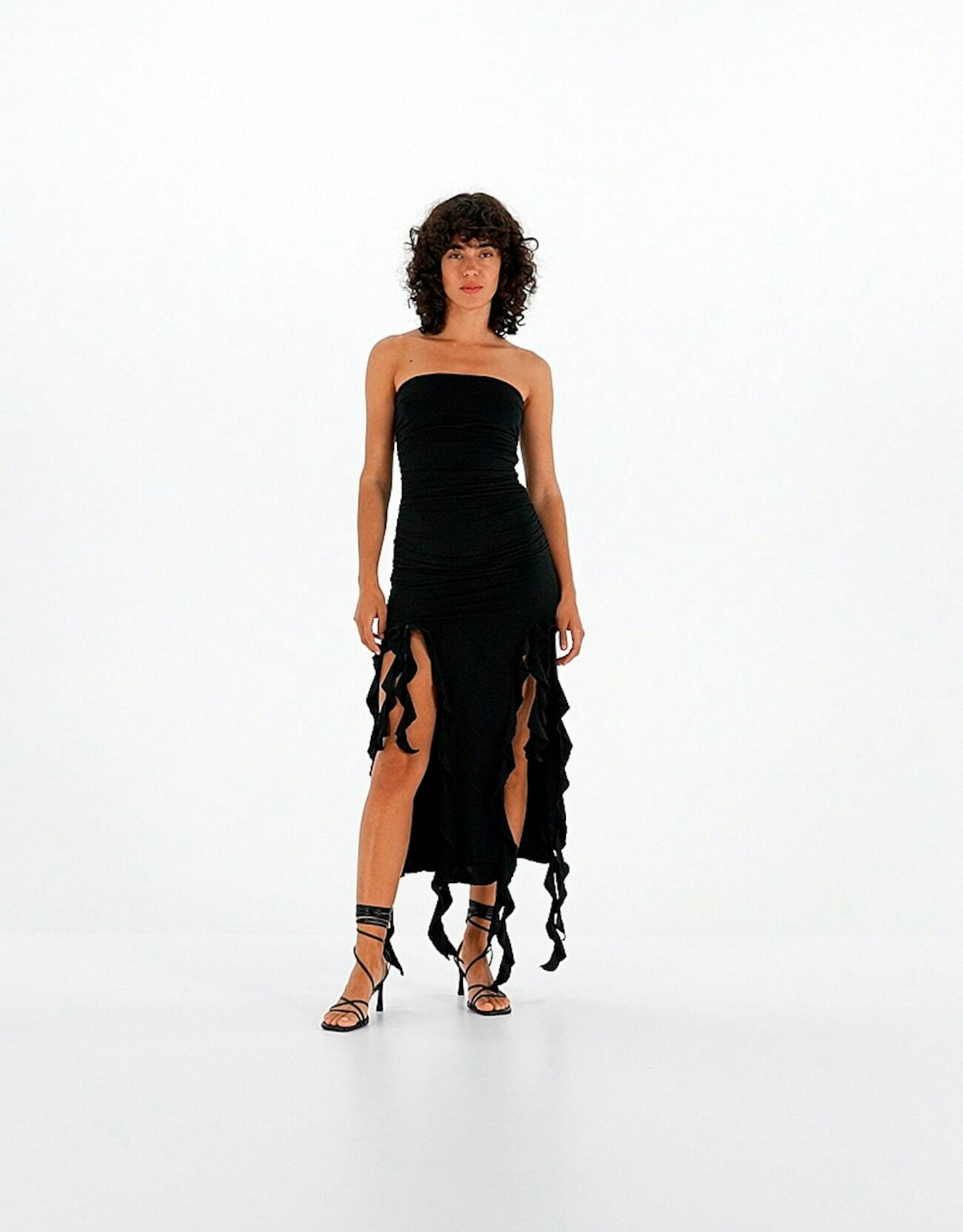 Bershka, Ruffle Dress