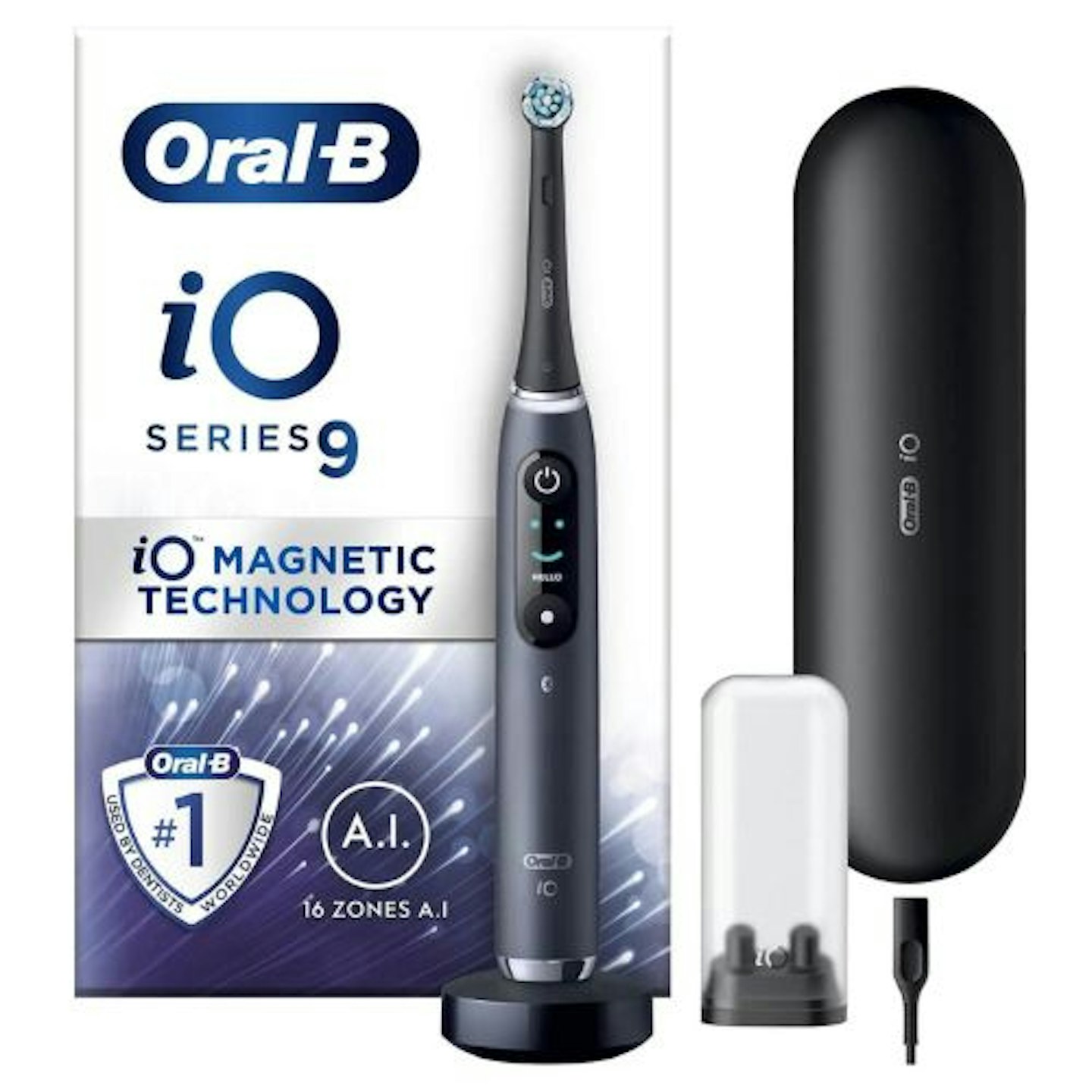 Oral-B iO9 Electric Toothbrush With Revolutionary Magnetic Technology