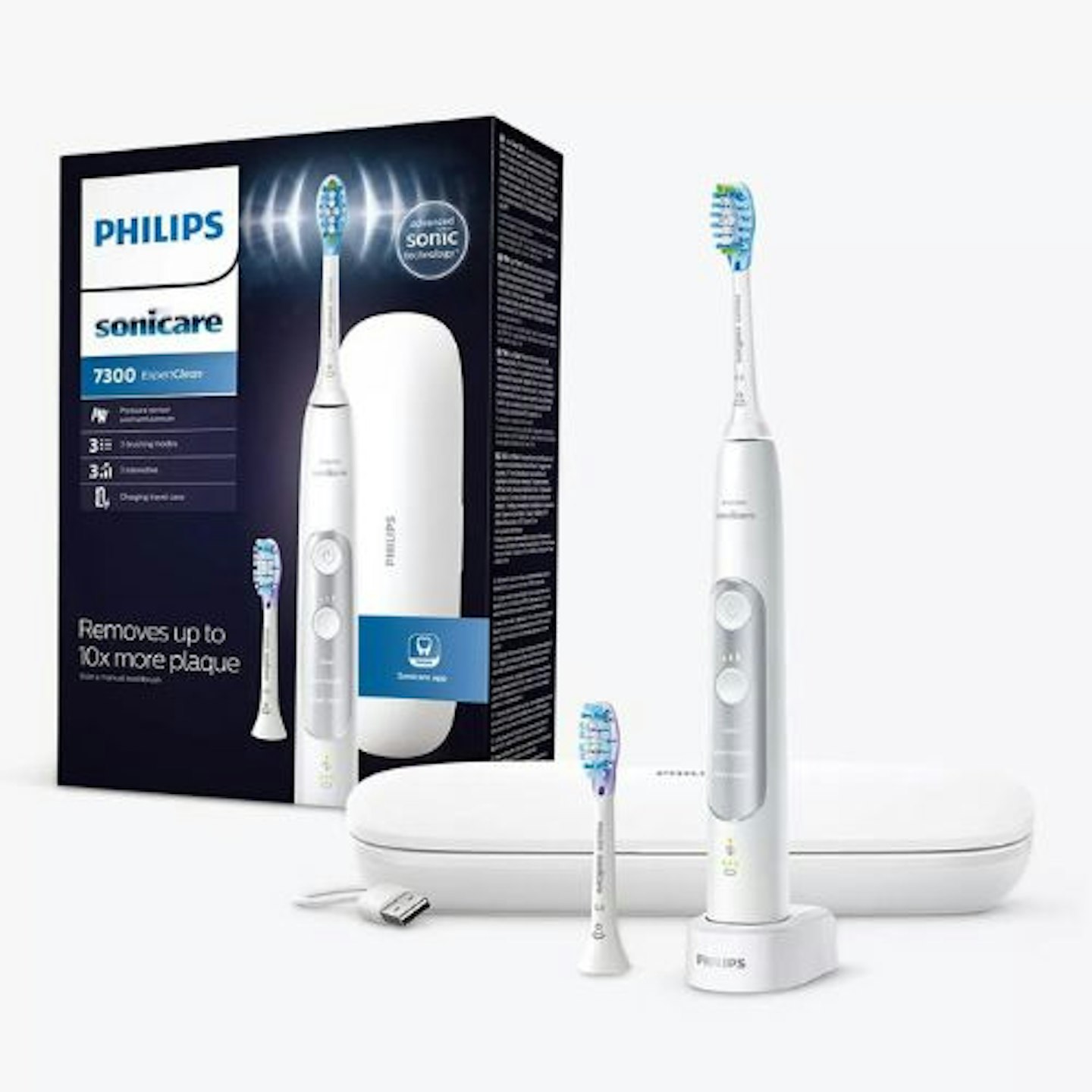 Philips Sonicare HX9611 ExpertClean 7300 Electric Toothbrush